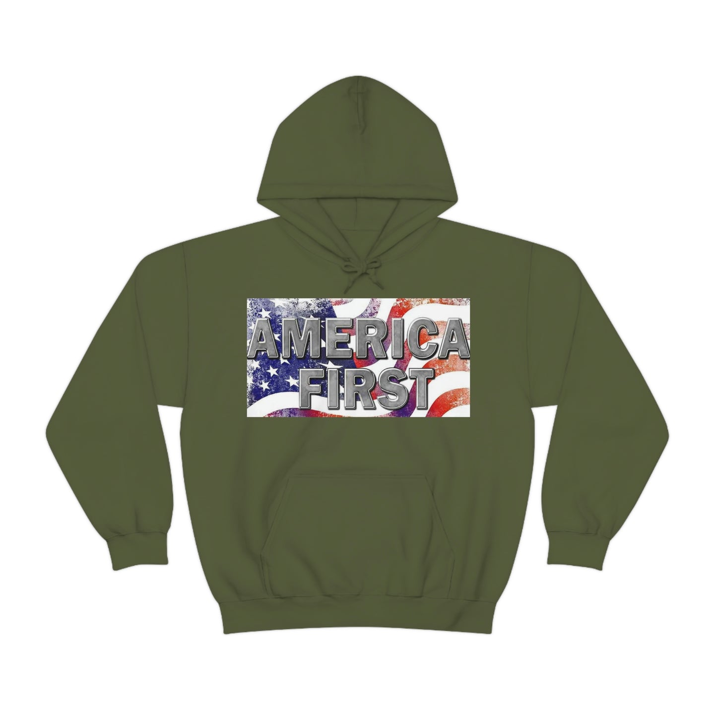 America First Unisex Heavy Blend™ Hooded Sweatshirt