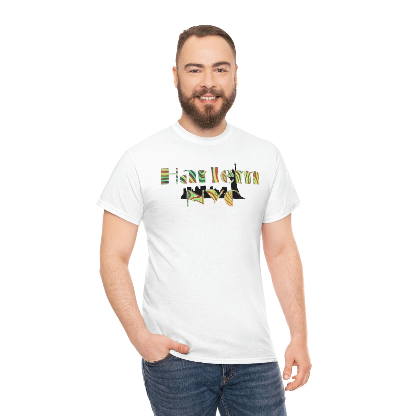 Harlem NY Unisex Heavy Cotton Tee