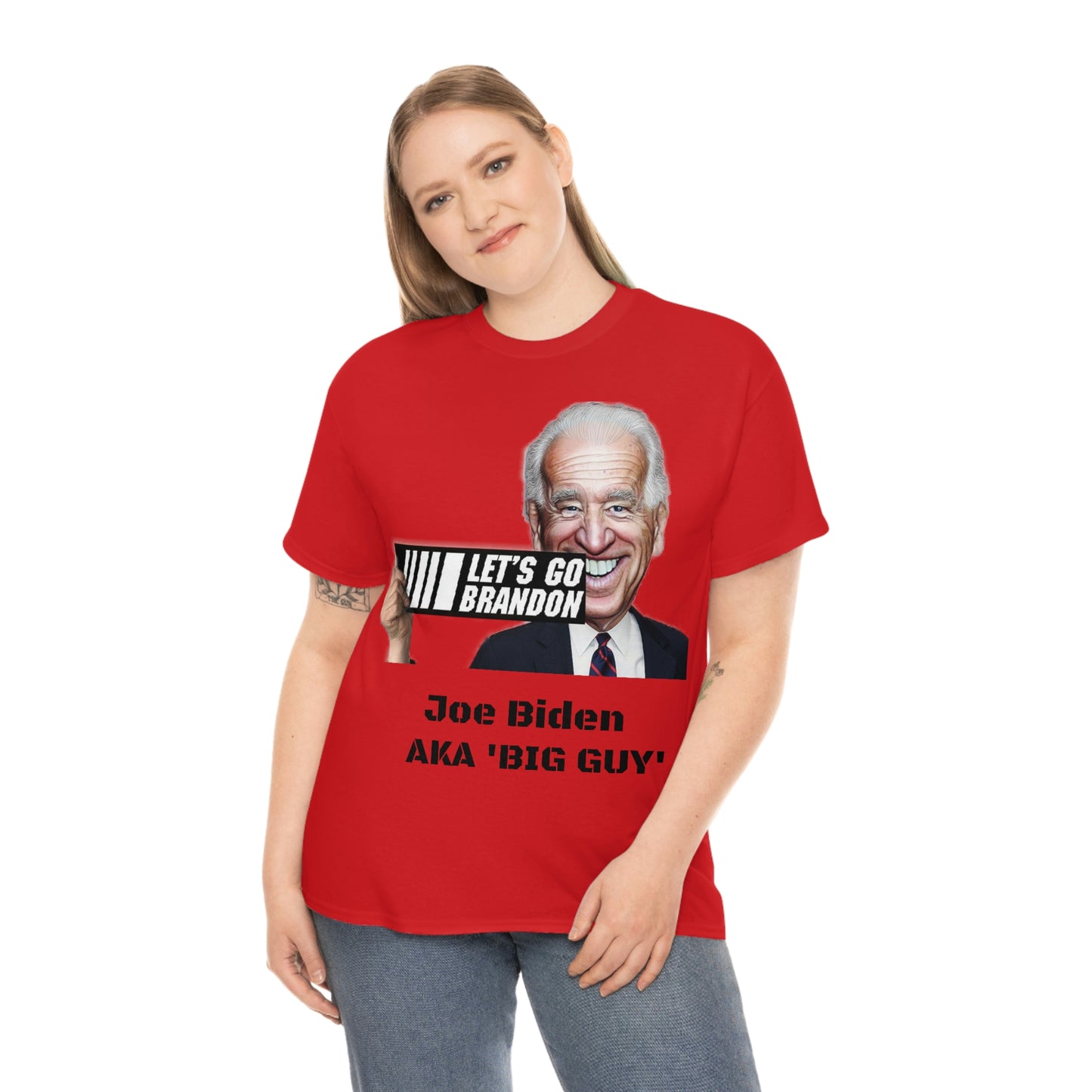 Joe Biden The Big Guy Unisex Heavy Cotton Tee
