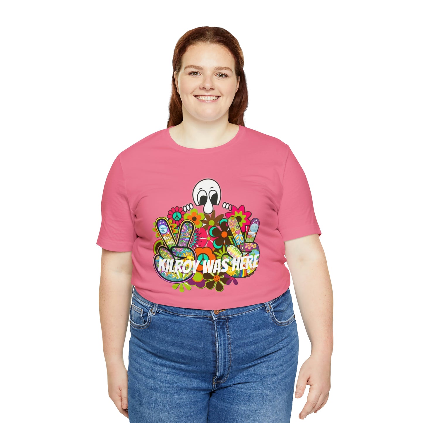 Kilroy Was Here Unisex Jersey Short Sleeve Tee Shirt