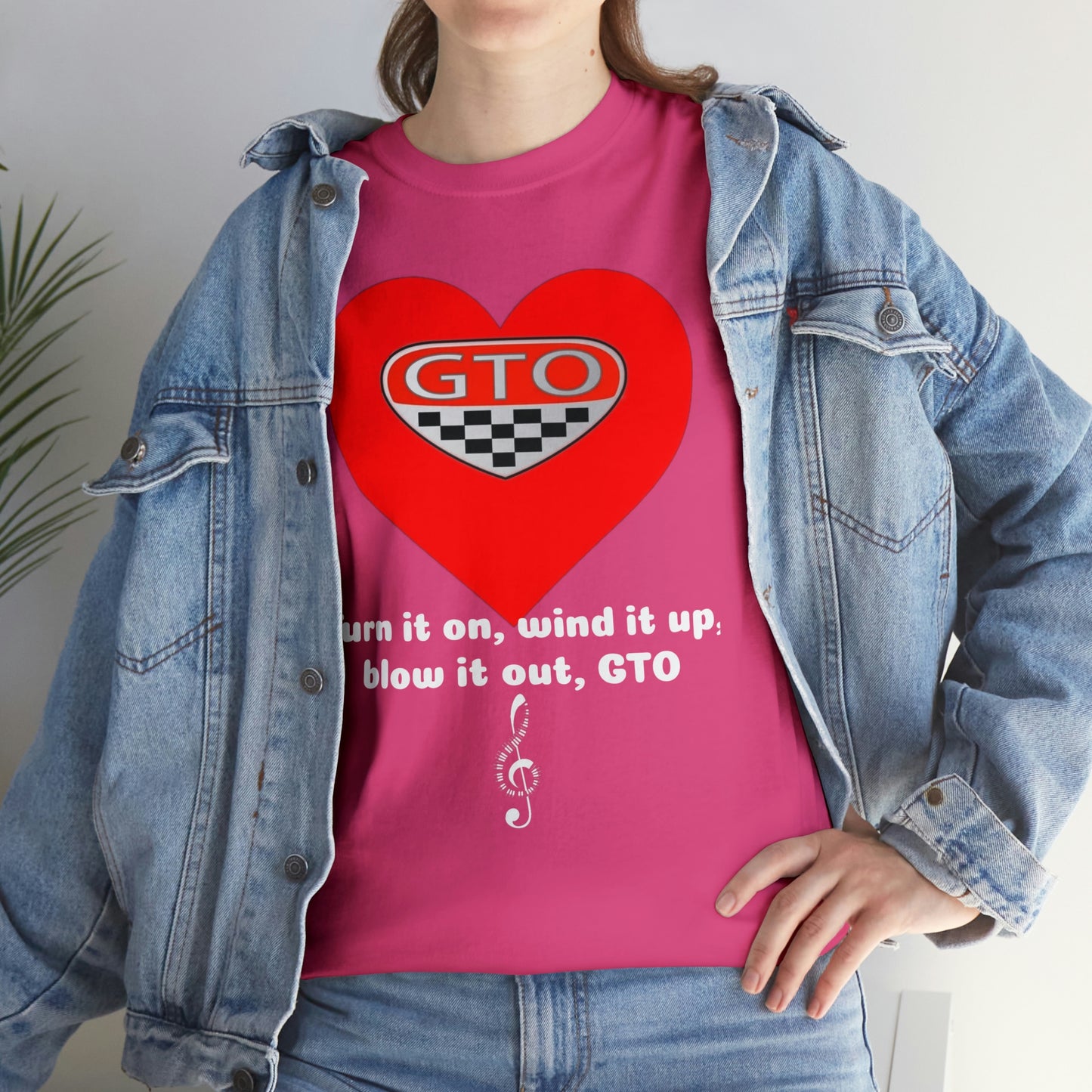 Turn It On, WInd It Up, Blow It Out GTO Unisex Heavy Cotton Tee