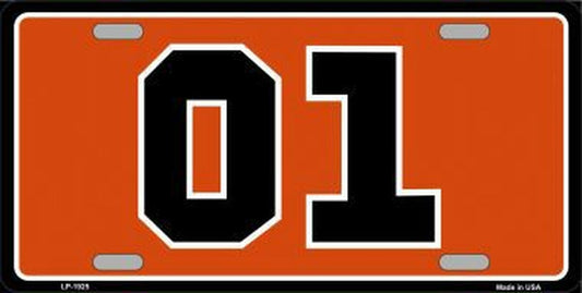 Dukes Of Hazard 01 Metal Novelty License Plate Tag