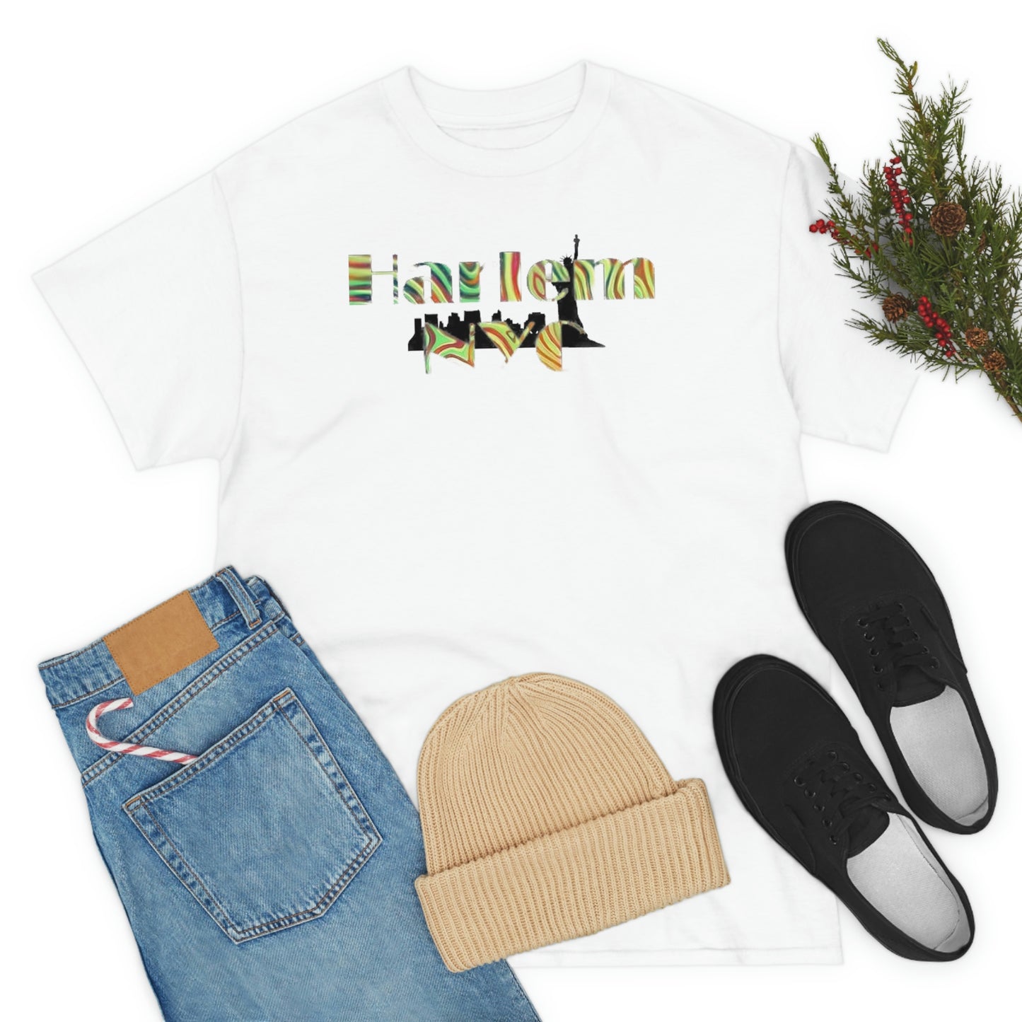 Harlem NY Unisex Heavy Cotton Tee