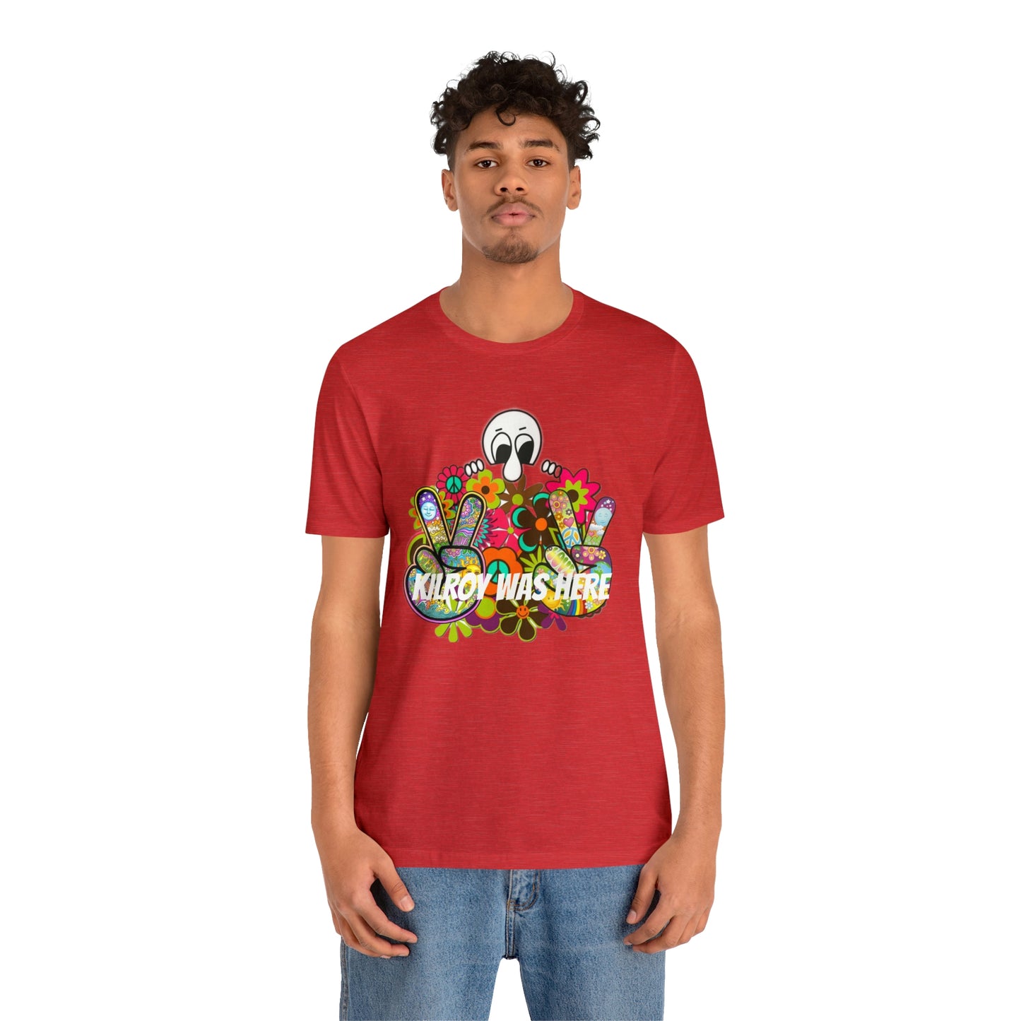 Kilroy Was Here Unisex Jersey Short Sleeve Tee Shirt