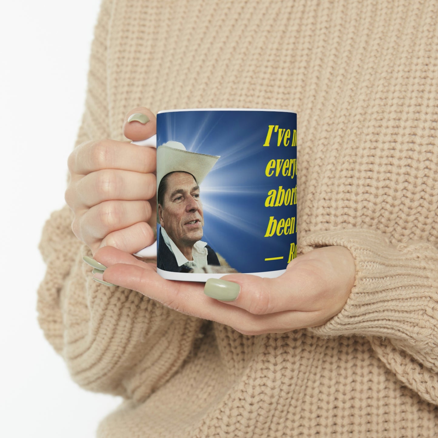 Ronald Reagan Ceramic Coffee Mug
