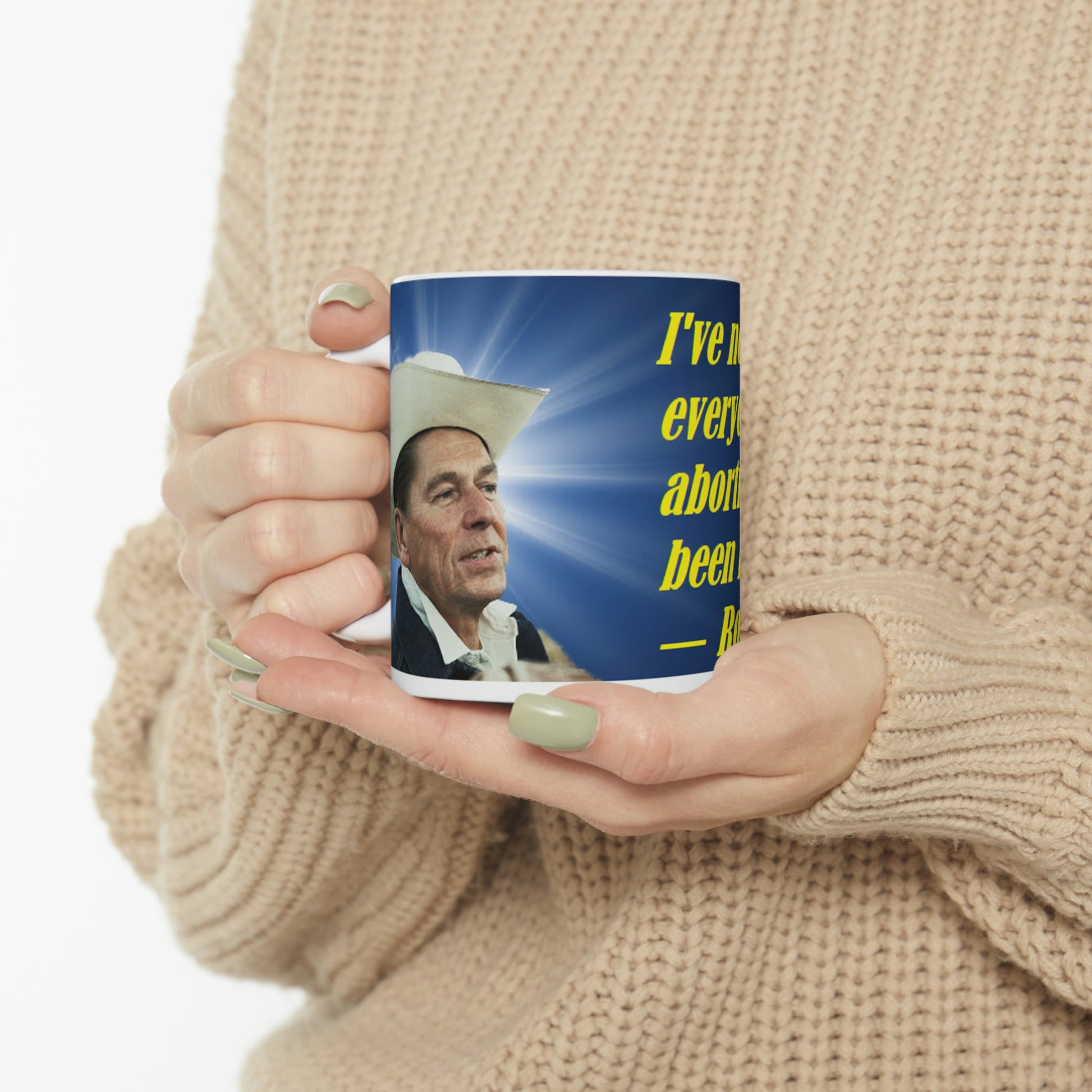Ronald Reagan Ceramic Coffee Mug