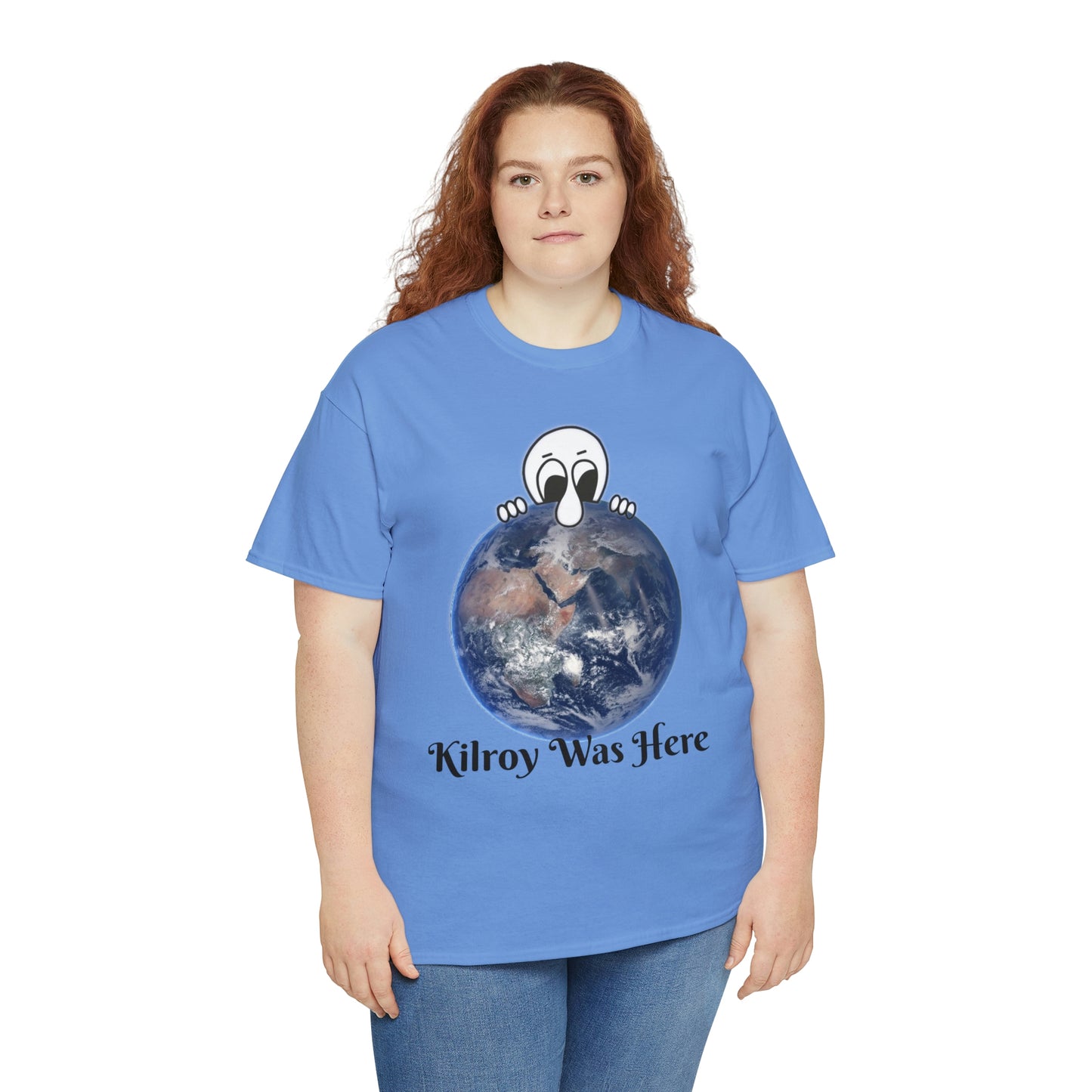 Kilroy Was Here Unisex Heavy Cotton Tee