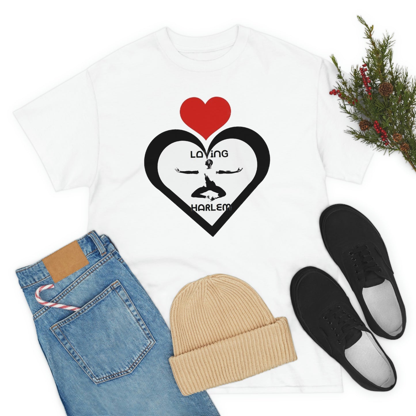 Loving Harlem Unisex Heavy Cotton Tee