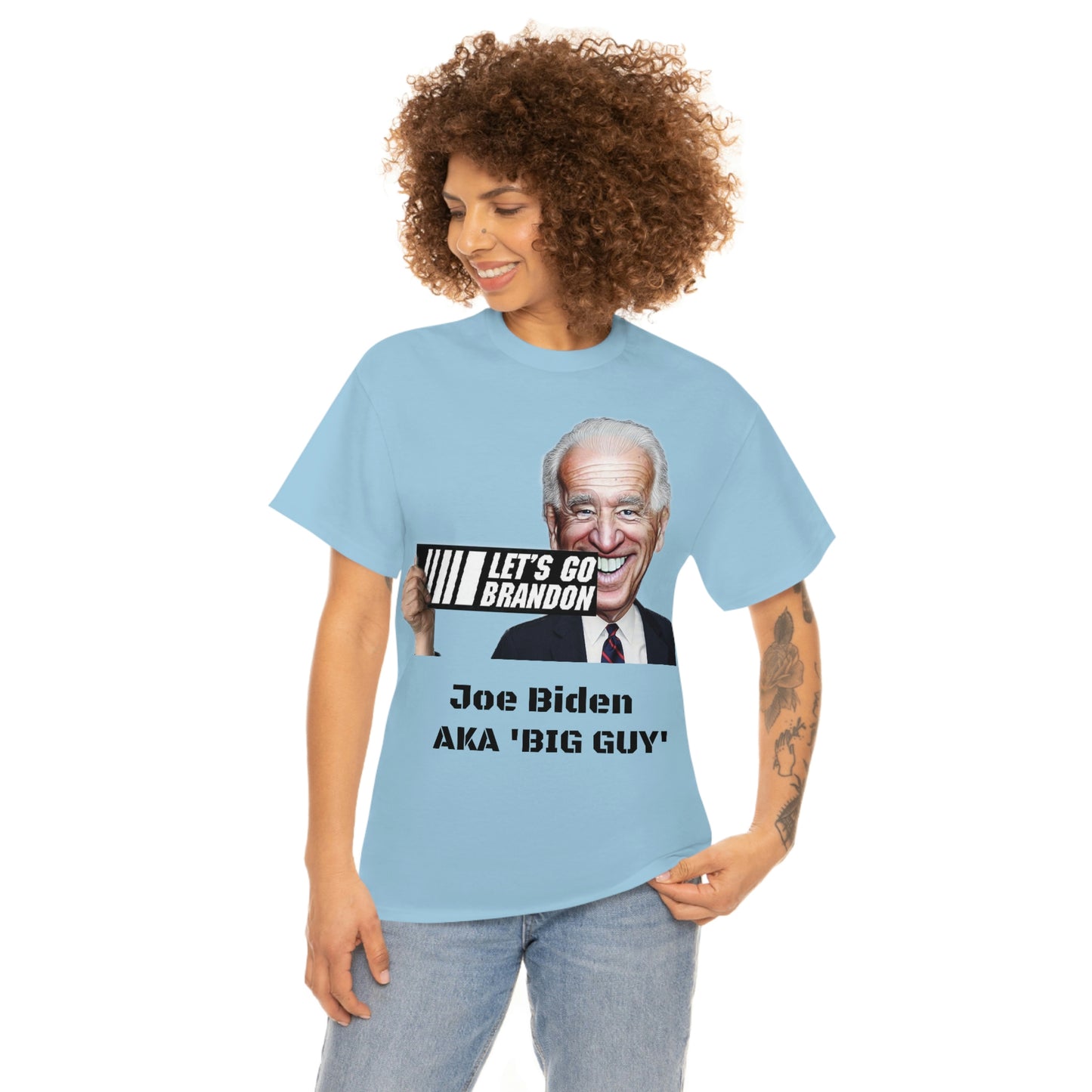 Joe Biden The Big Guy Unisex Heavy Cotton Tee