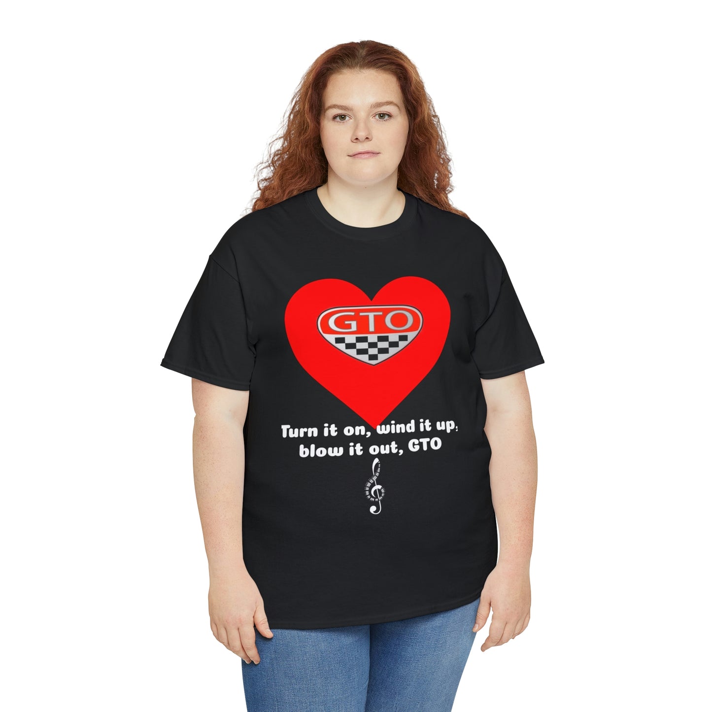 Turn It On, WInd It Up, Blow It Out GTO Unisex Heavy Cotton Tee