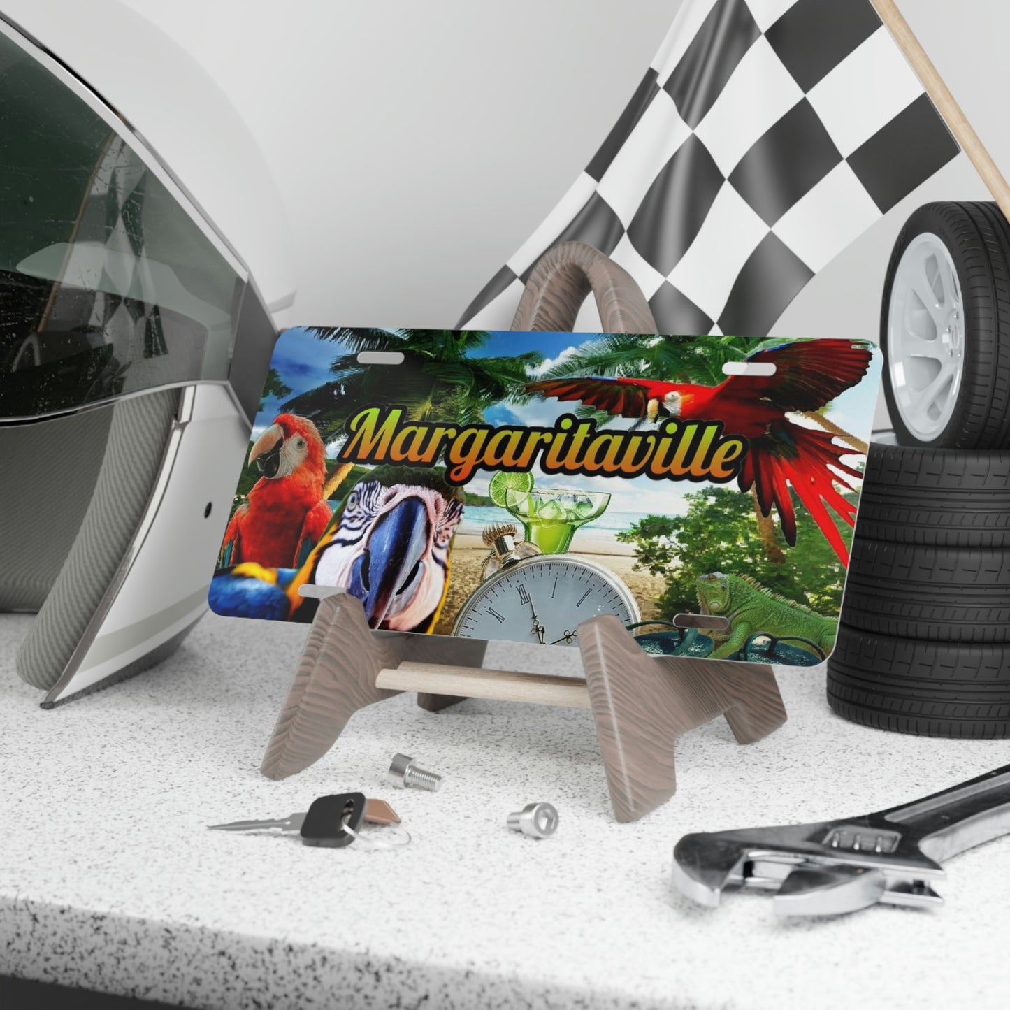 Margaritaville Vanity License Plate