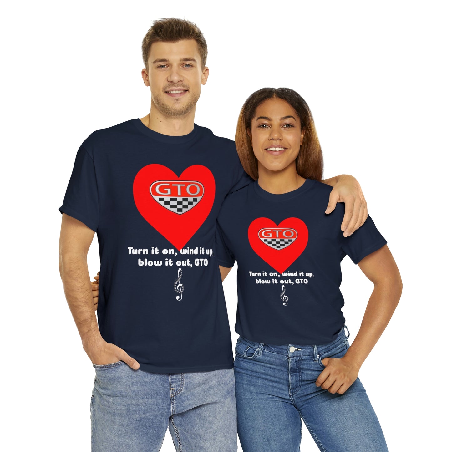 Turn It On, WInd It Up, Blow It Out GTO Unisex Heavy Cotton Tee