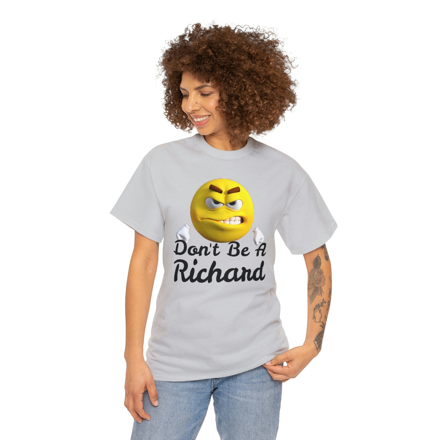 Don't Be A Richard Unisex Heavy Cotton Tee