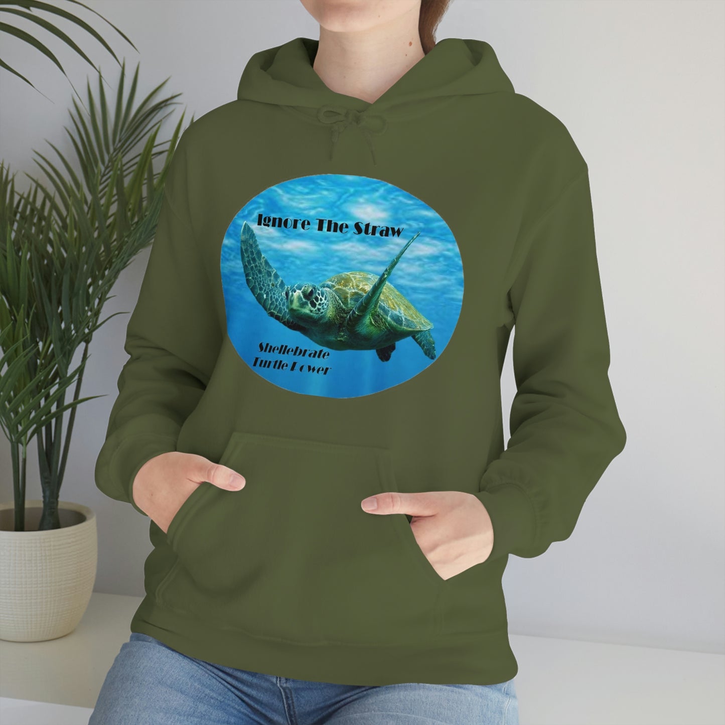 Turtle Power Unisex Heavy Blend™ Hooded Sweatshirt