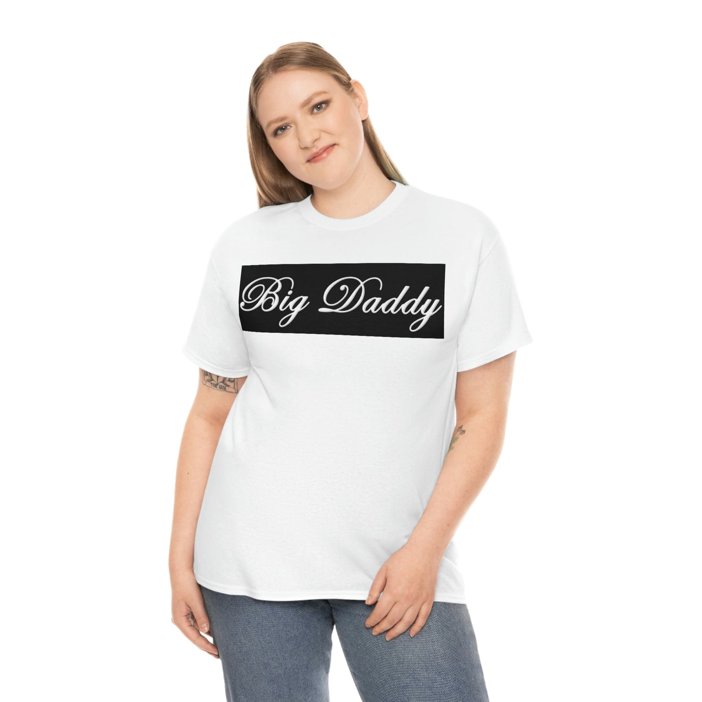 Big Daddy Unisex Heavy Black Cotton Tee
