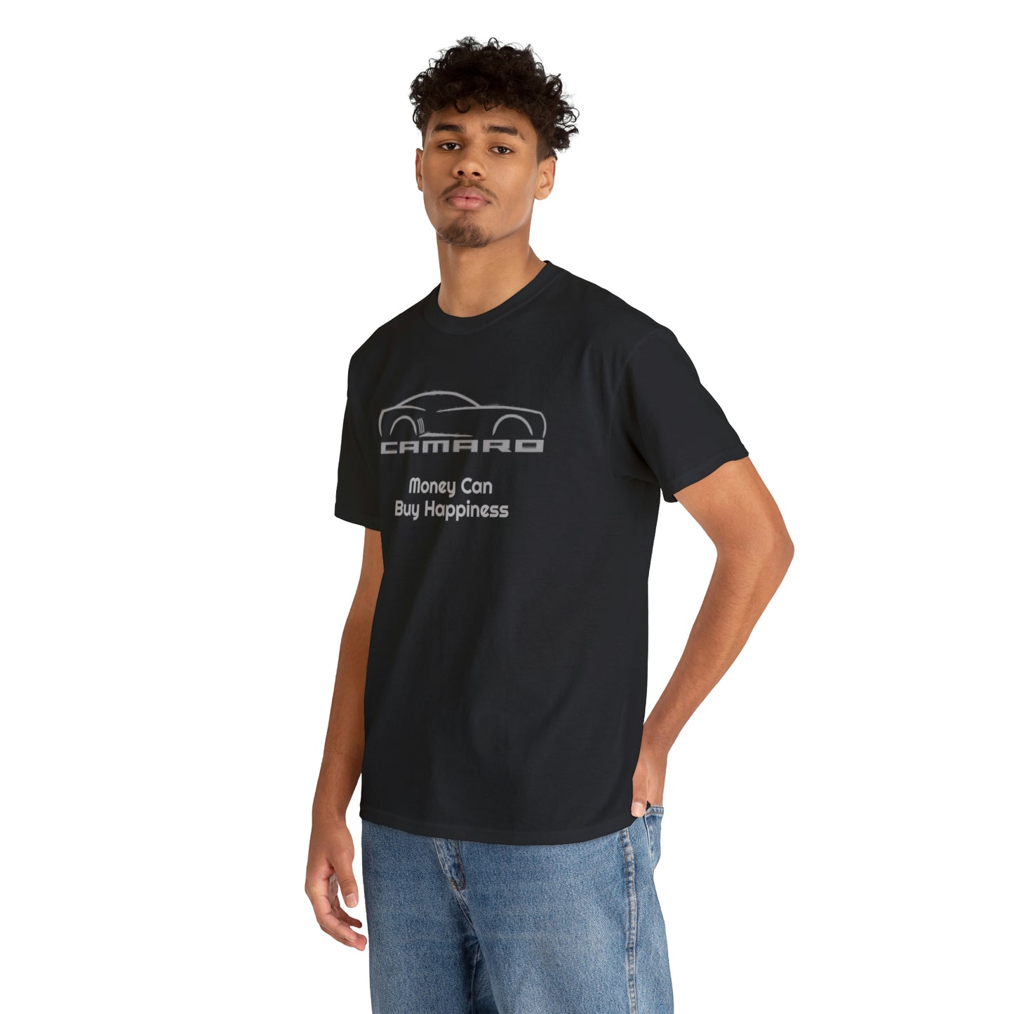 Camaro Money Can Buy Happiness Unisex Heavy Cotton Tee