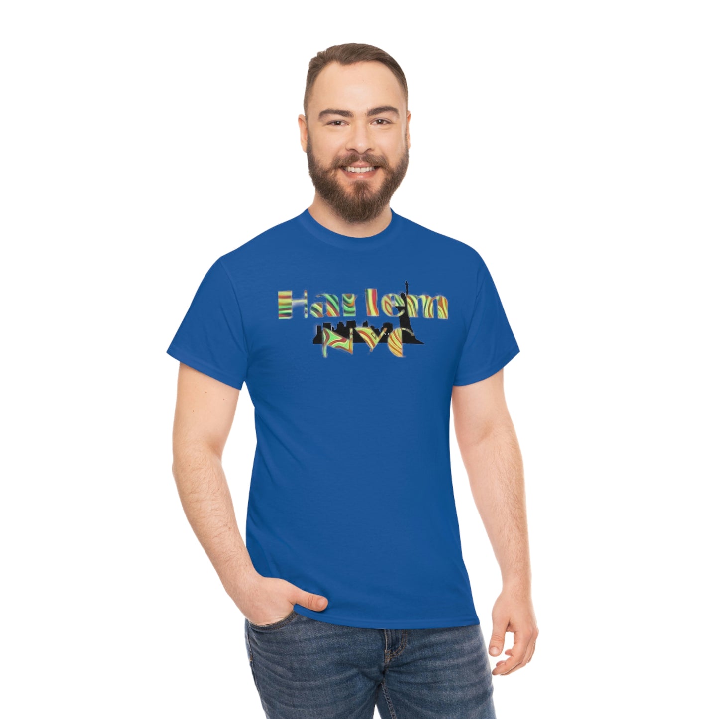 Harlem NY Unisex Heavy Cotton Tee