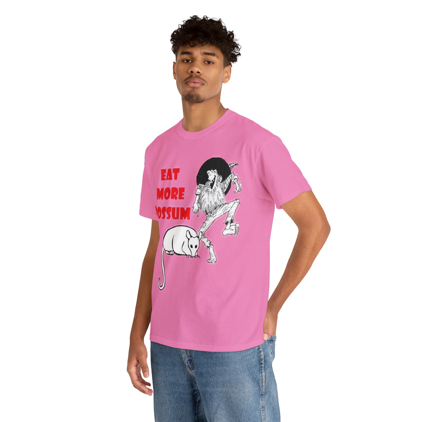 Eat More Possum Unisex Heavy Cotton Tee