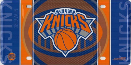 NY Knicks Fan Metal Novelty License Plate / Sign