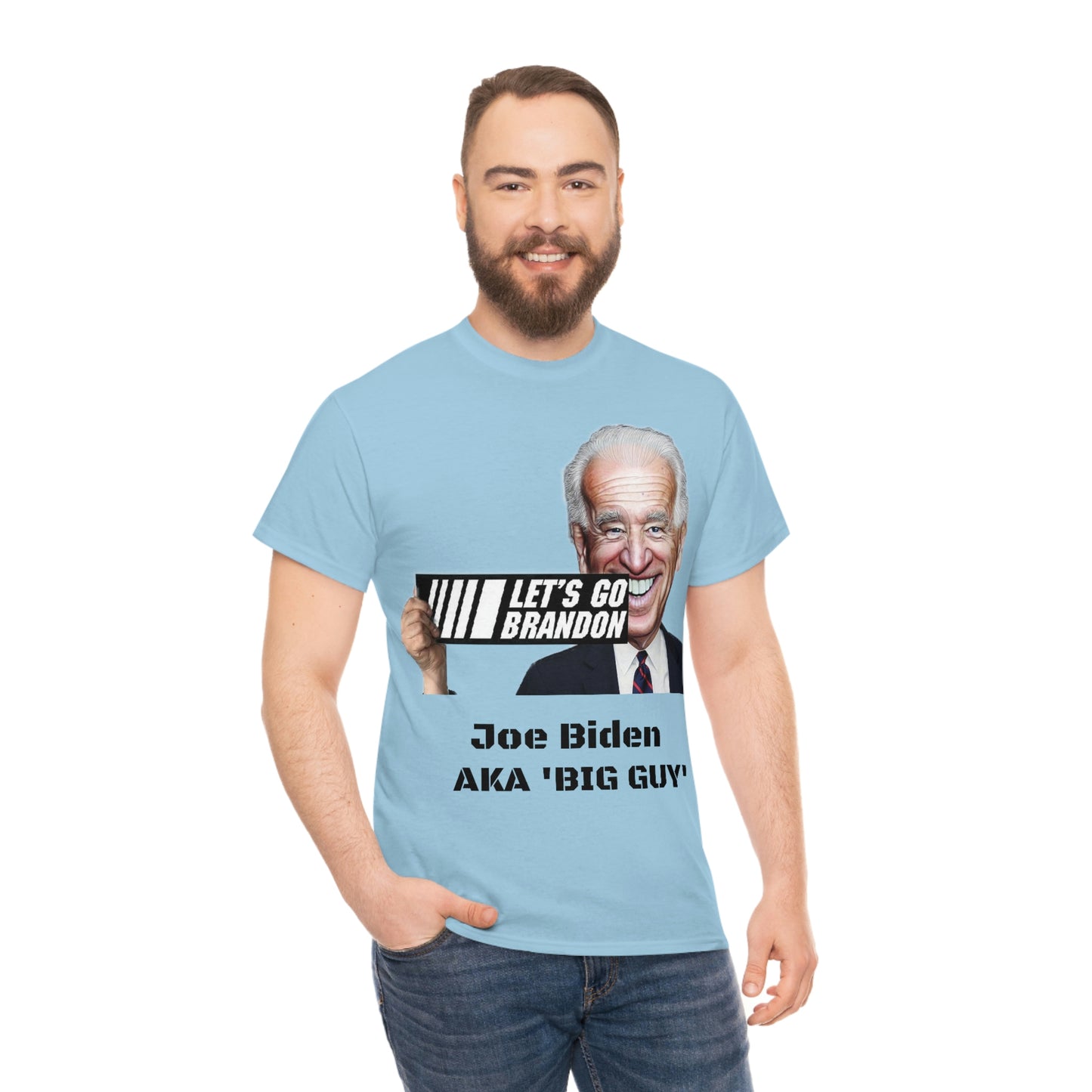 Joe Biden The Big Guy Unisex Heavy Cotton Tee