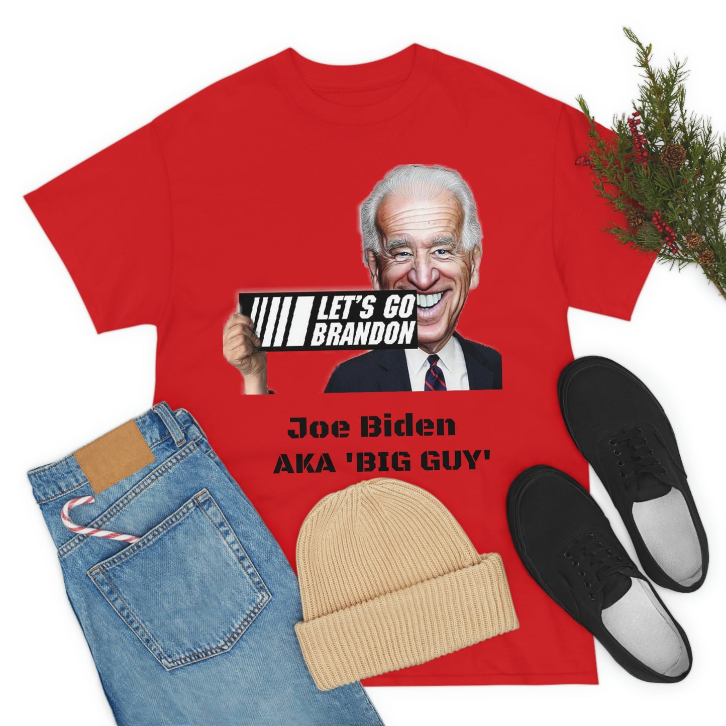 Joe Biden The Big Guy Unisex Heavy Cotton Tee