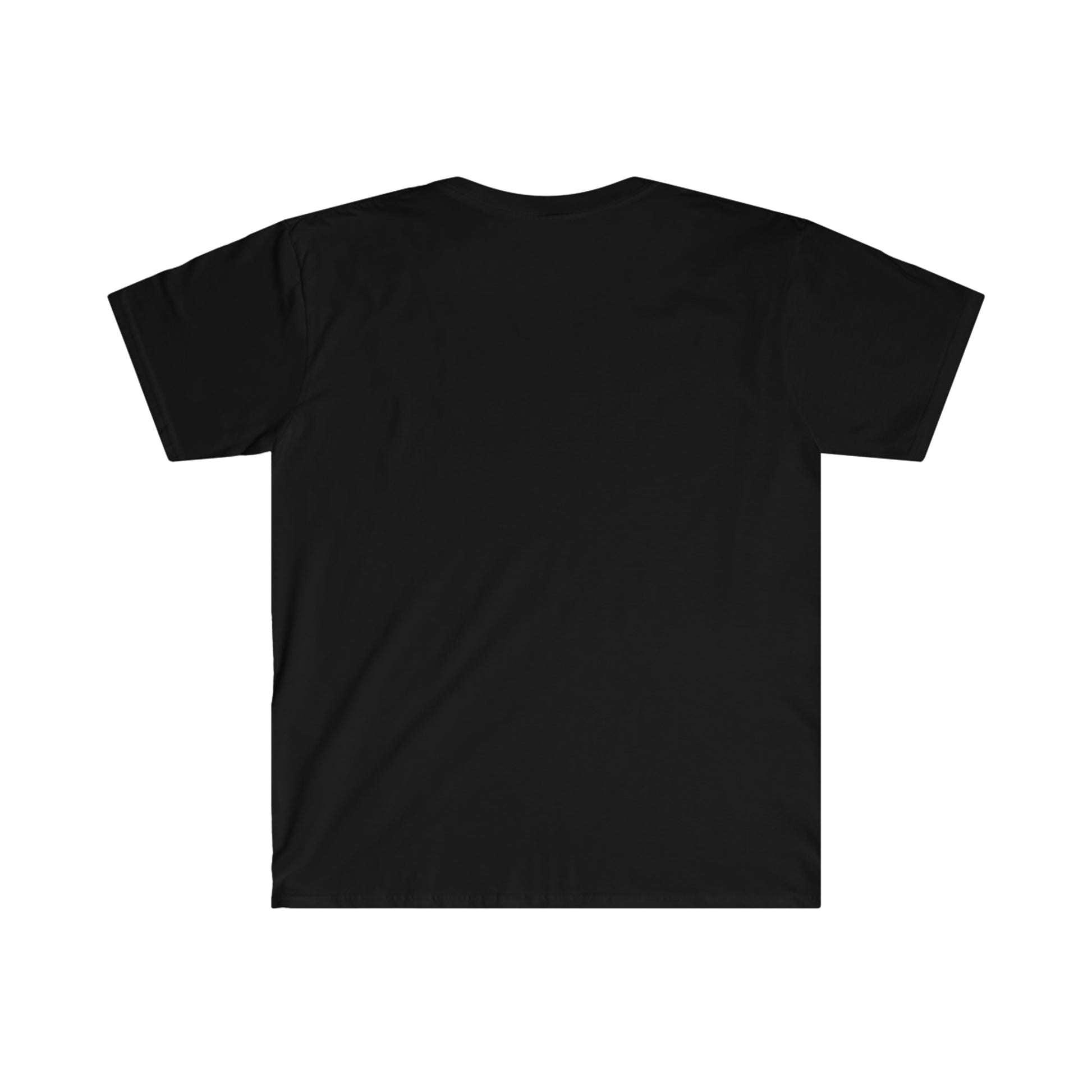 Back of T Shirt  Corvette - Do It With Style Unisex Softstyle T-Shirt