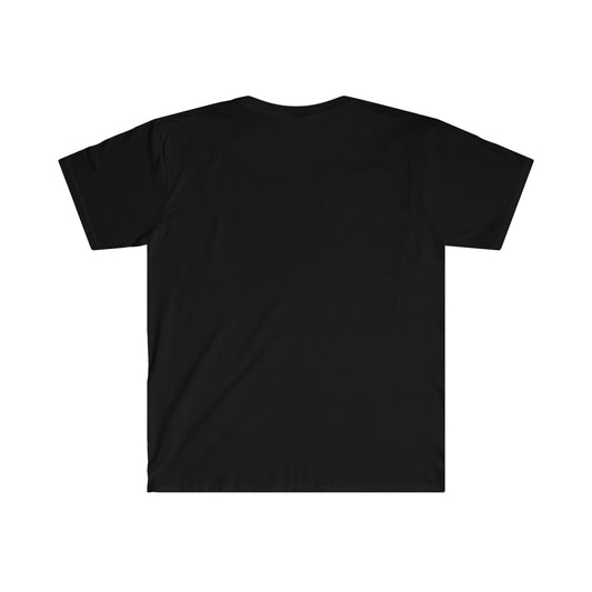 Back of T Shirt  Corvette - Do It With Style Unisex Softstyle T-Shirt