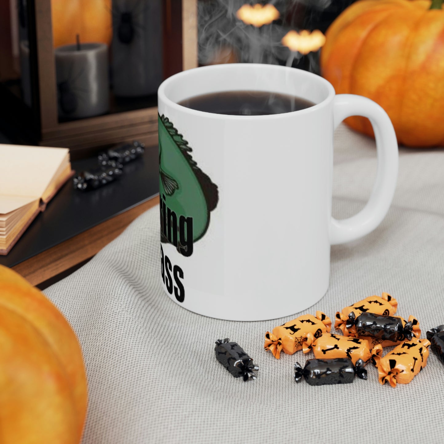 Stop Staring At My Bass Ceramic Mug 11oz