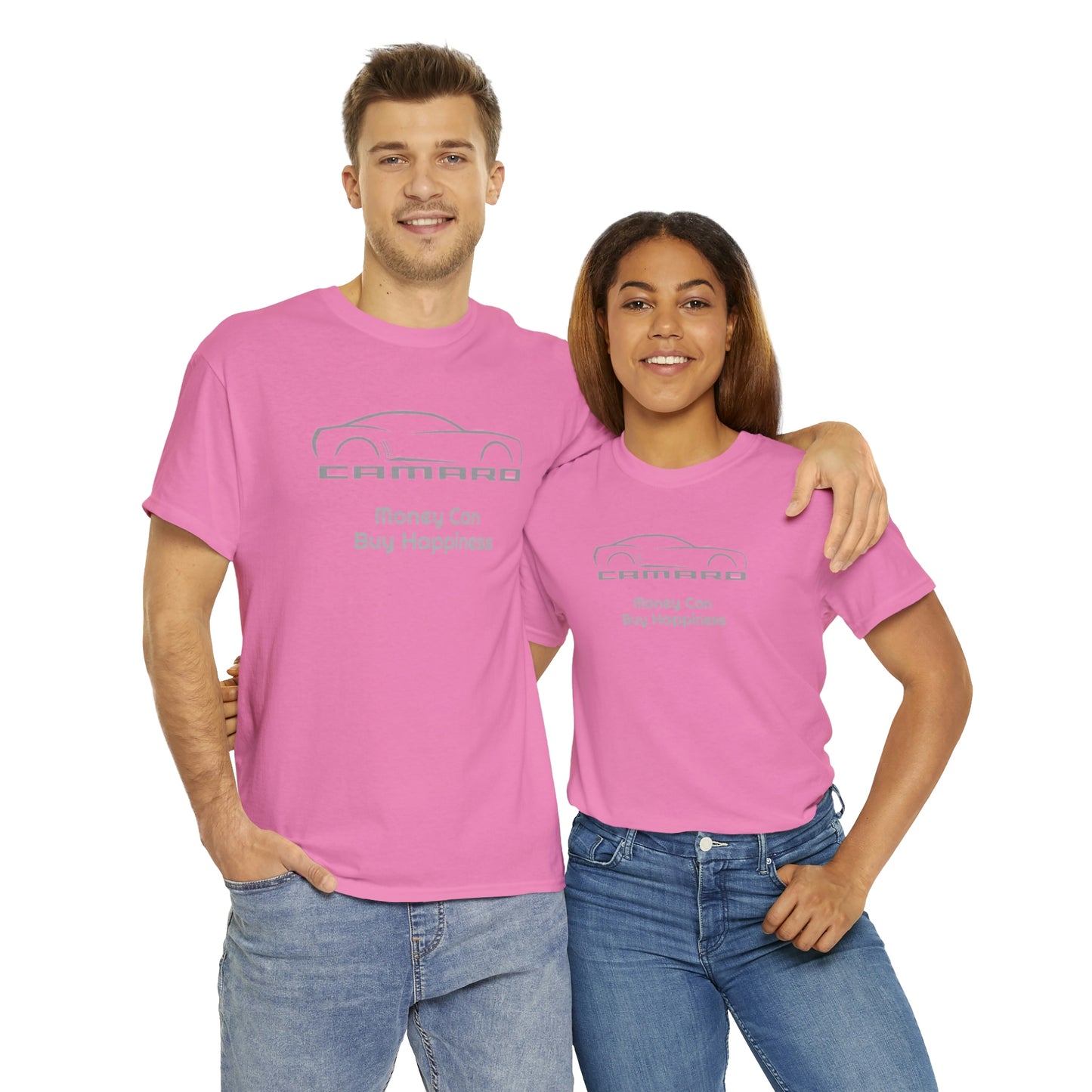 Camaro Money Can Buy Happiness Unisex Heavy Cotton Tee
