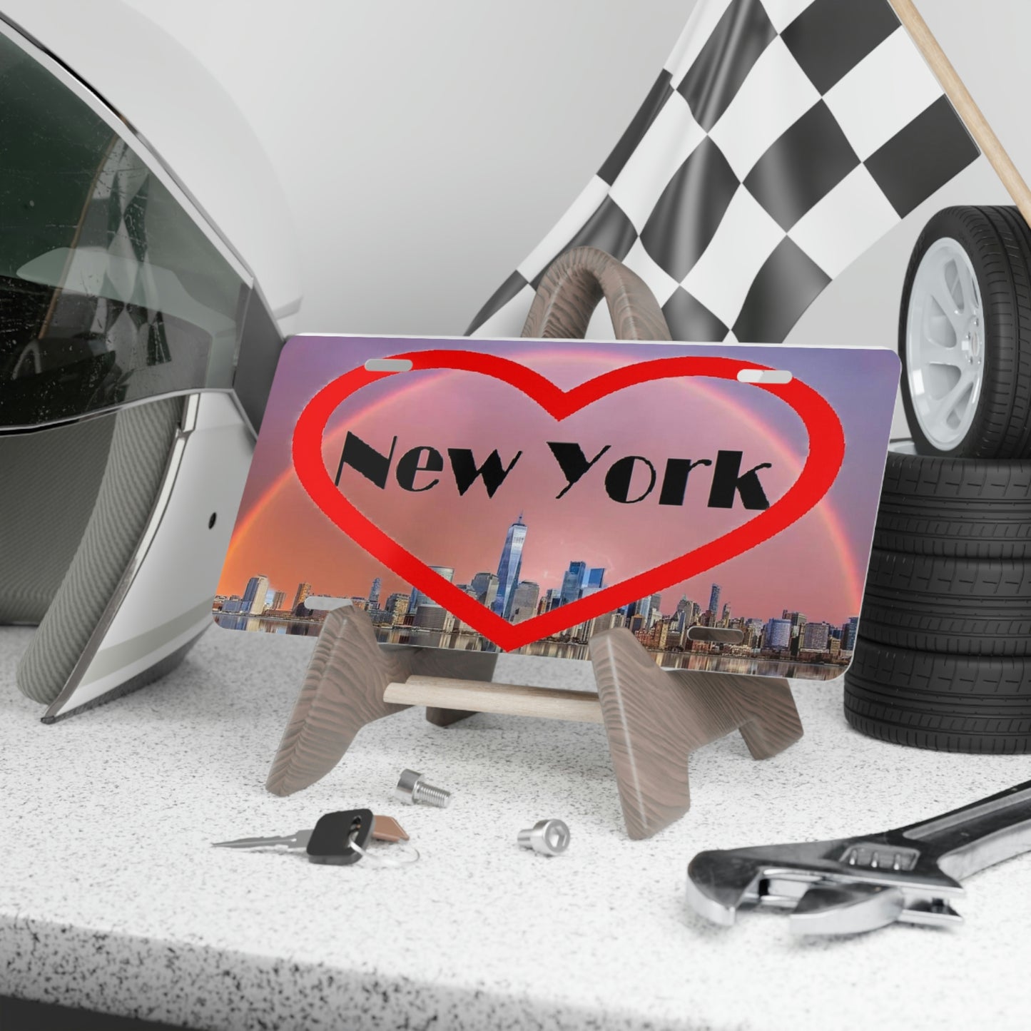 Love New York Vanity License Plate