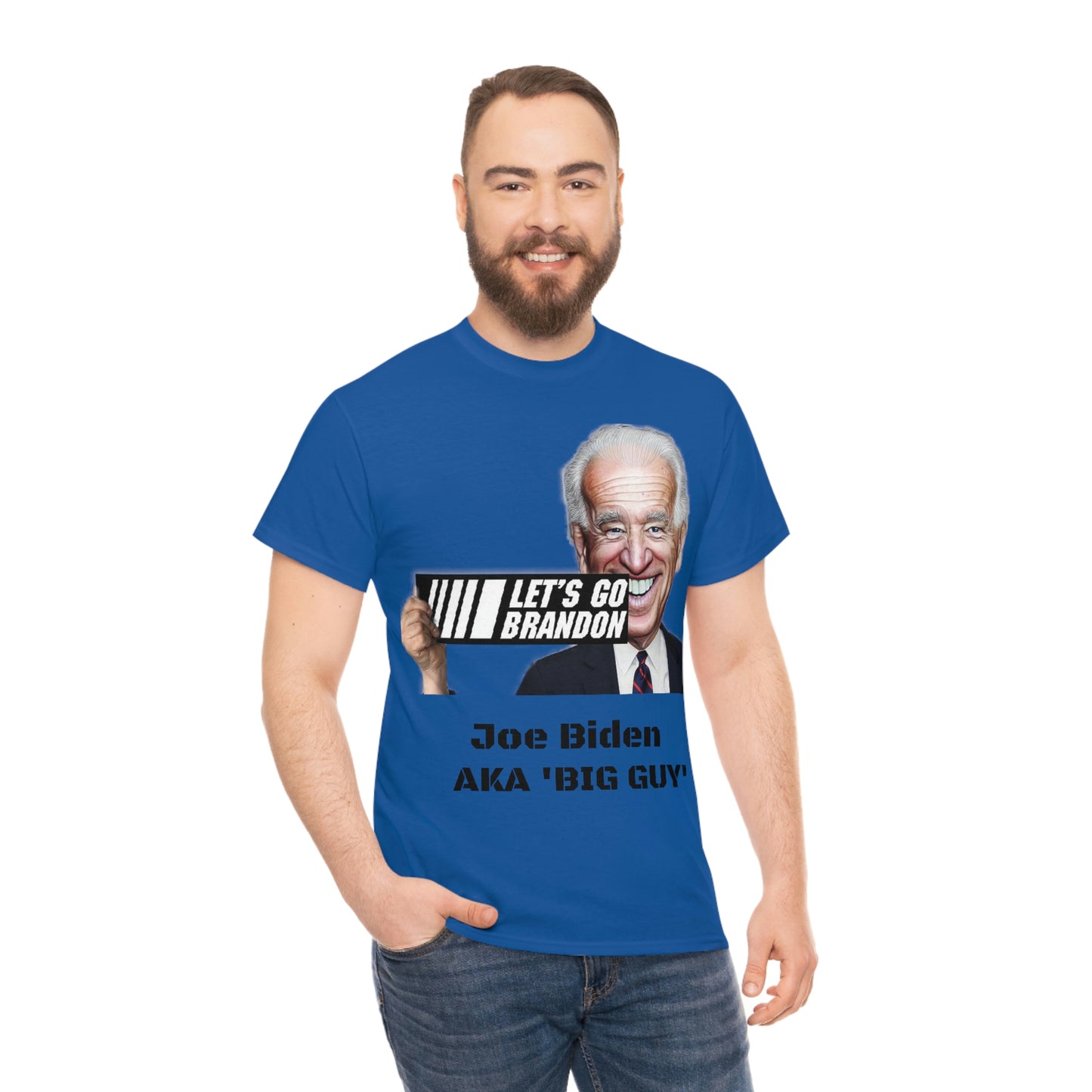 Joe Biden The Big Guy Unisex Heavy Cotton Tee