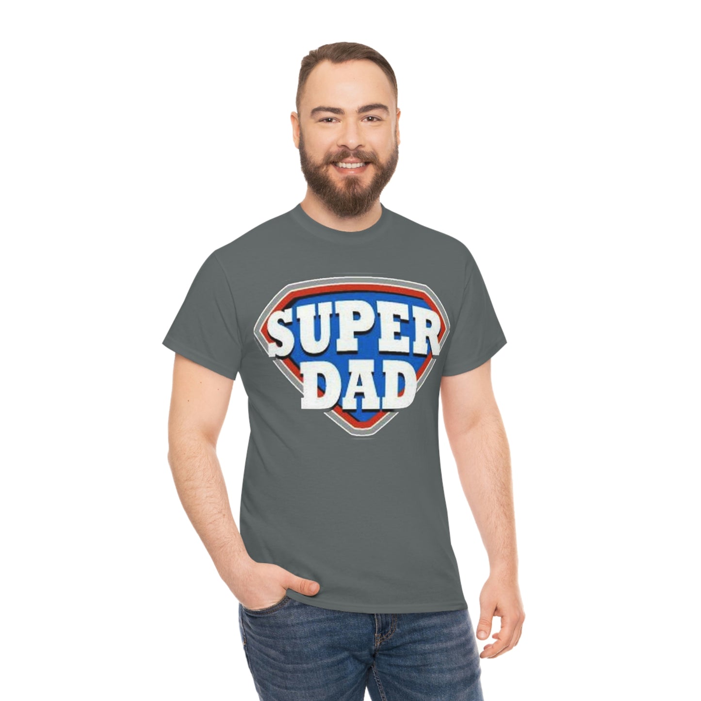Super Dad Unisex Heavy Cotton Tee