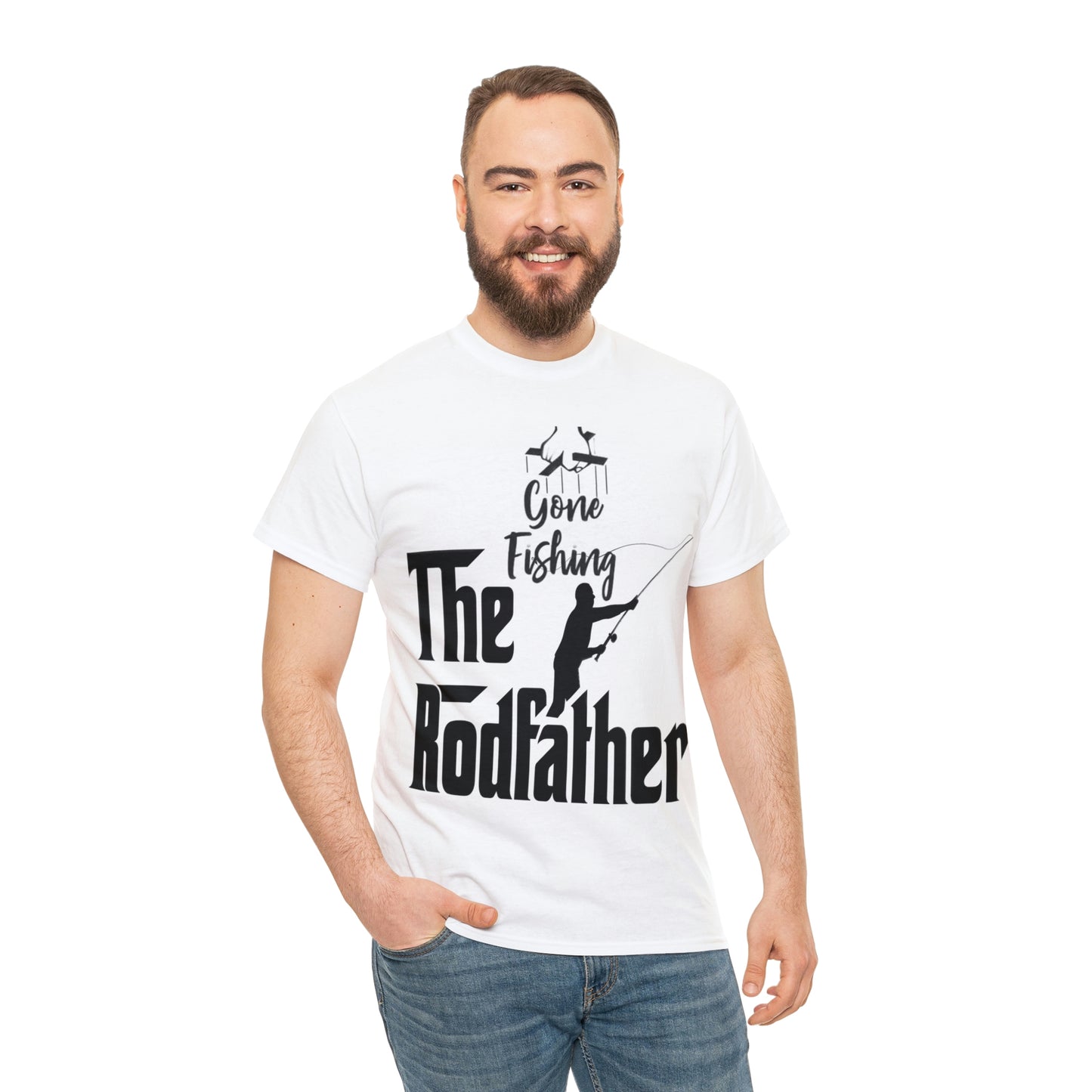 Rodfather Fishermans Unisex Heavy Cotton Tee