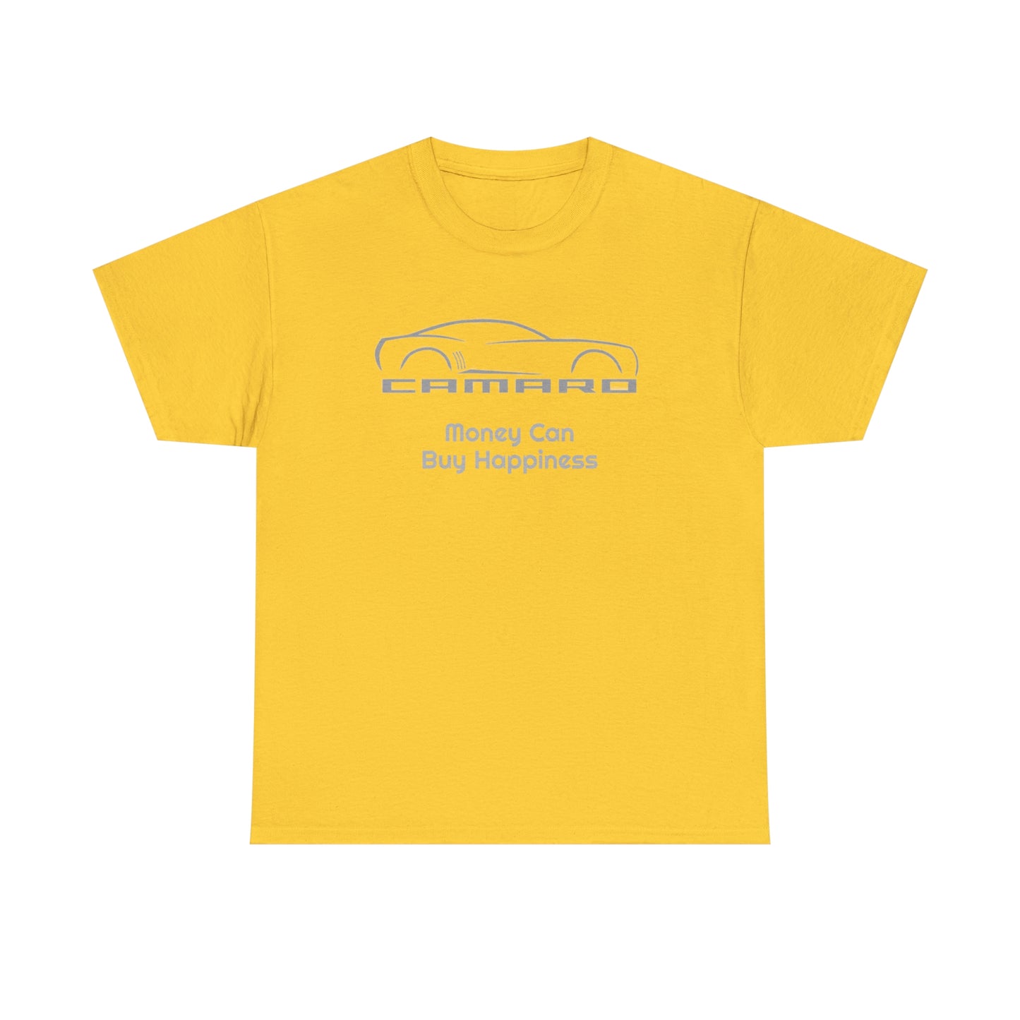 Camaro Money Can Buy Happiness Unisex Heavy Cotton Tee