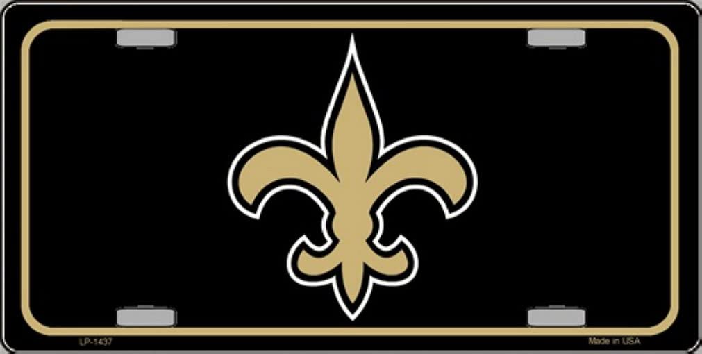 Fleur De Lis Vanity Metal Novelty License Plate