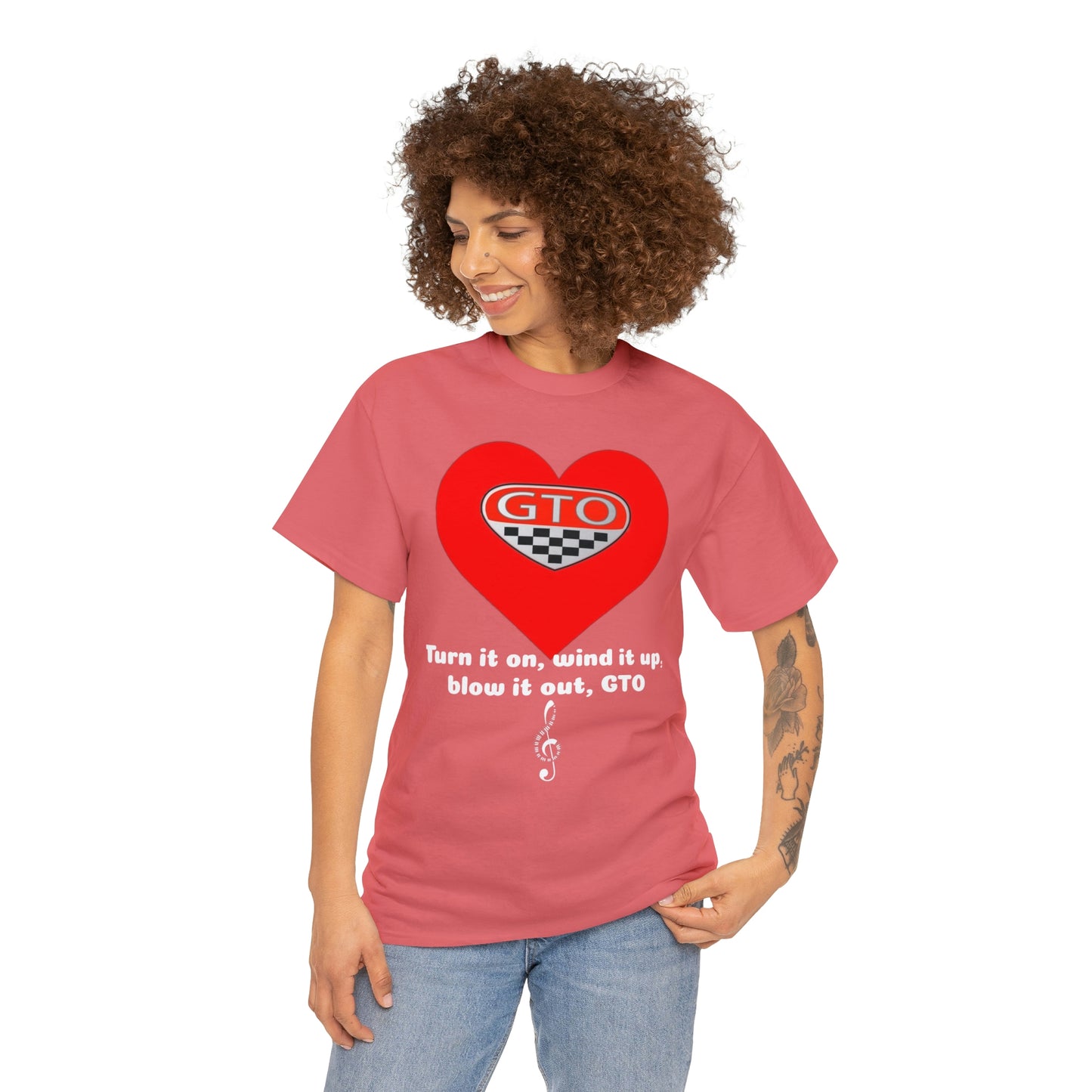 Turn It On, WInd It Up, Blow It Out GTO Unisex Heavy Cotton Tee