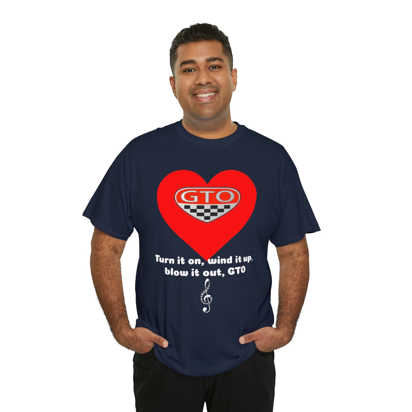 Turn It On, WInd It Up, Blow It Out GTO Unisex Heavy Cotton Tee