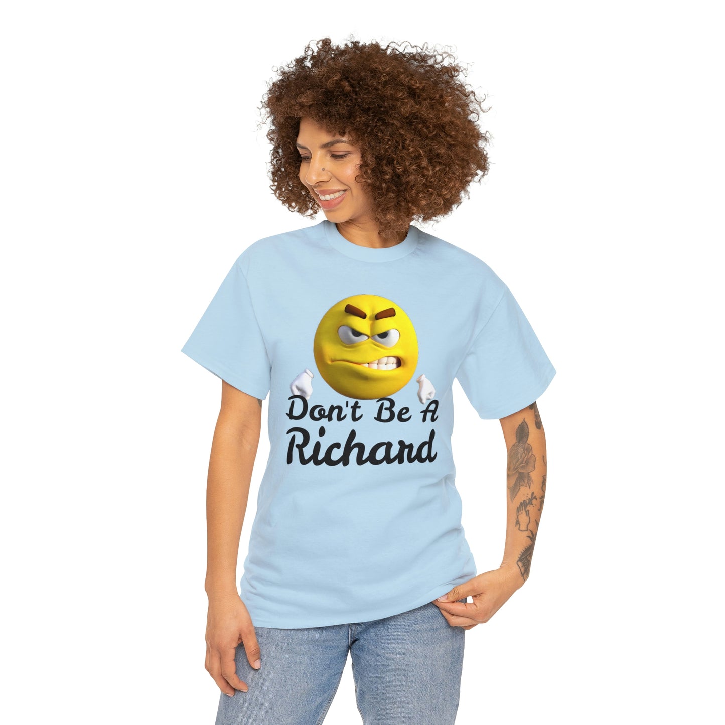 Don't Be A Richard Unisex Heavy Cotton Tee