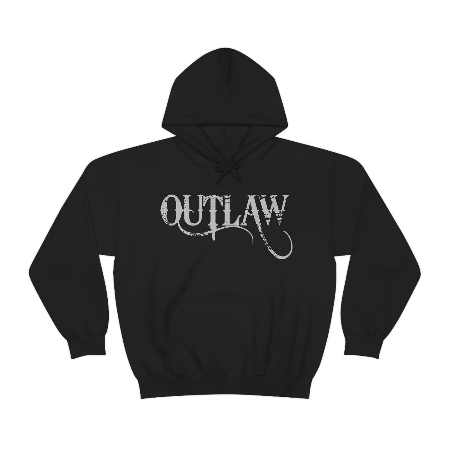 Outlaw Unisex Heavy Blend™ Hooded Sweatshirt Black