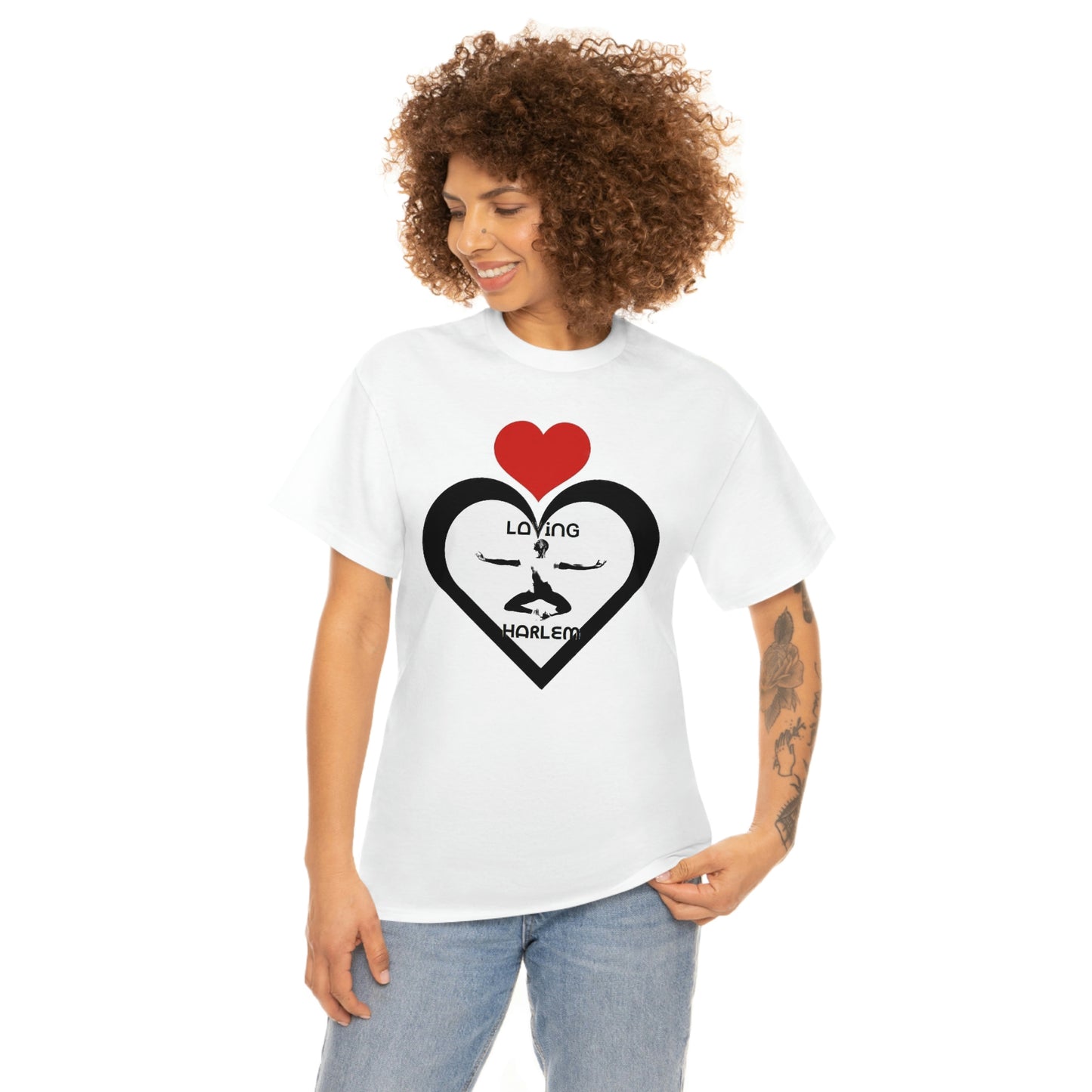 Loving Harlem Unisex Heavy Cotton Tee