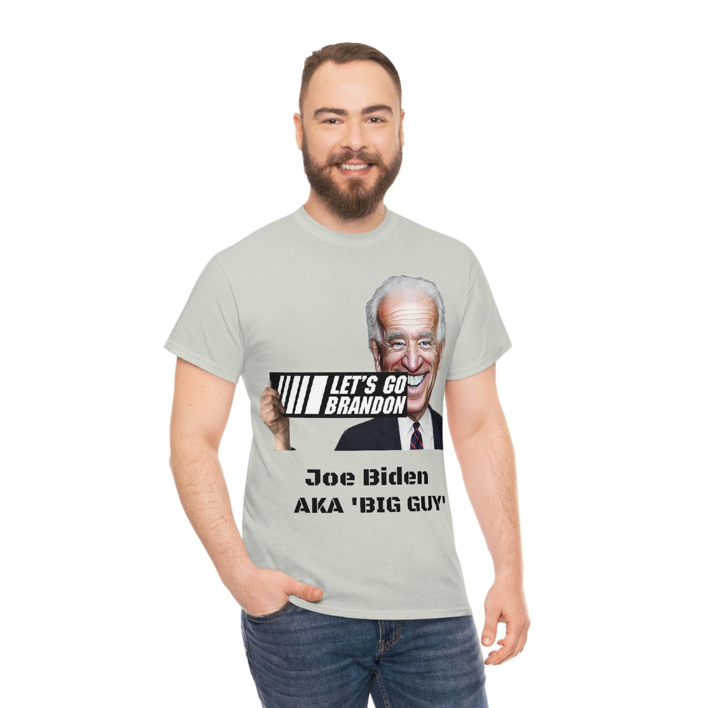 Joe Biden The Big Guy Unisex Heavy Cotton Tee