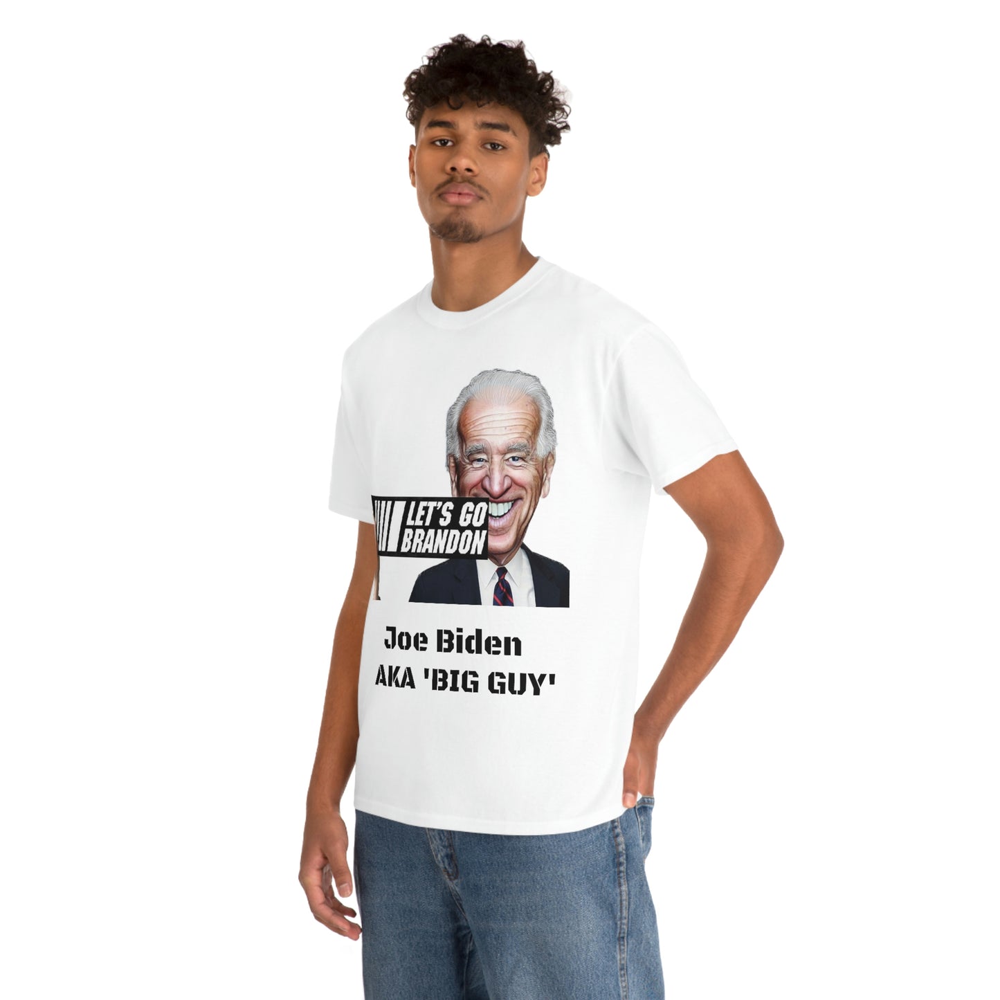 Joe Biden The Big Guy Unisex Heavy Cotton Tee