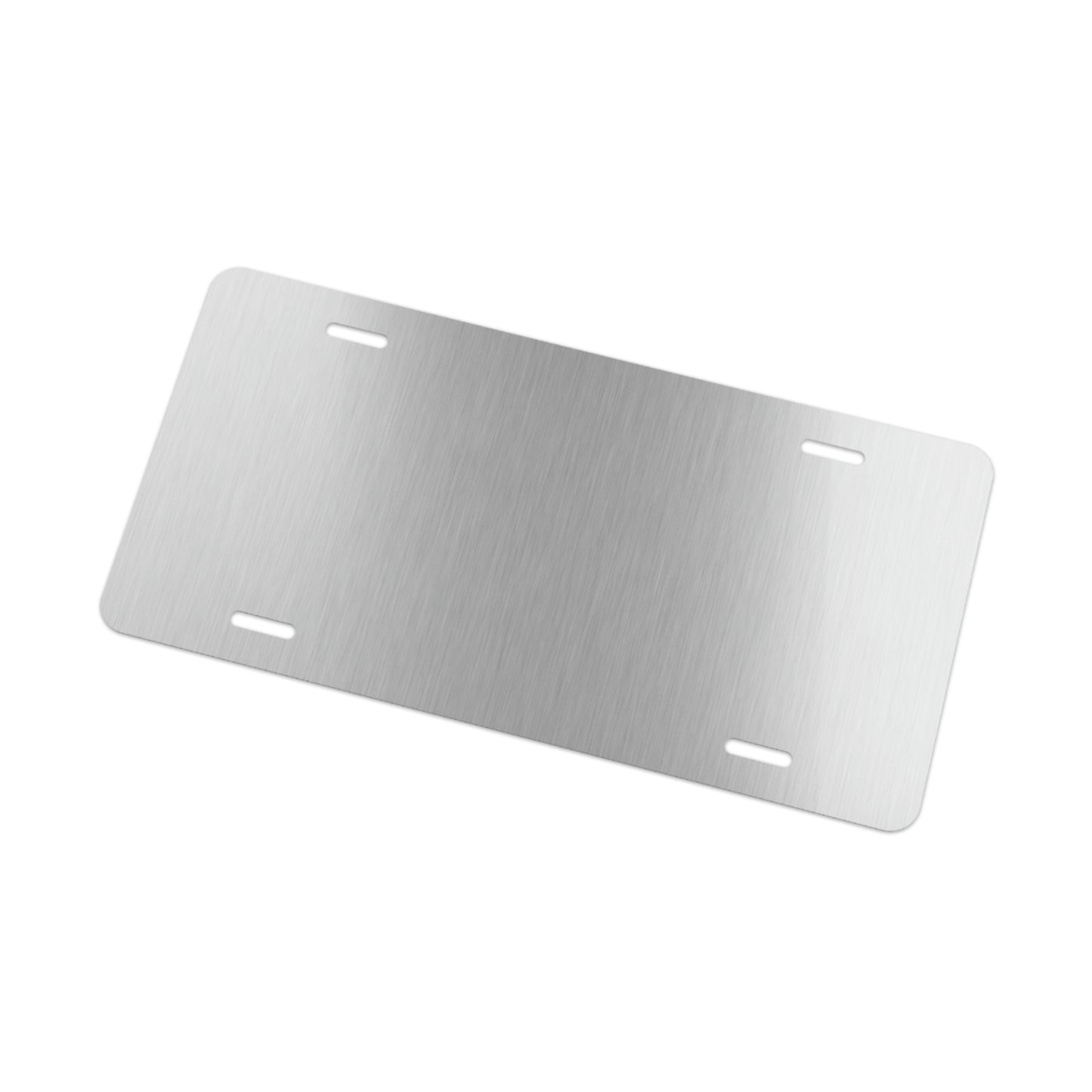 Waving Italian Flag Vanity License Plate