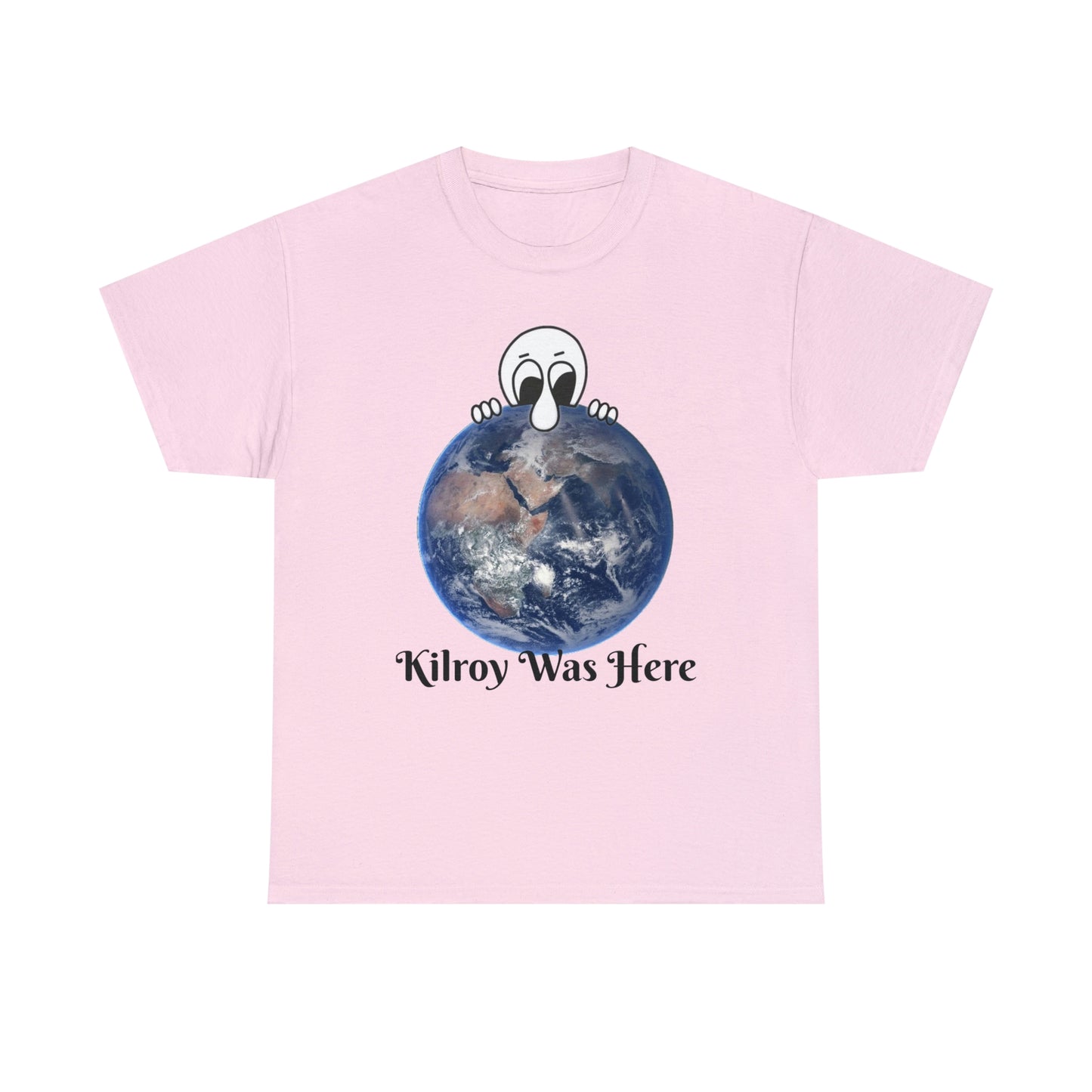 Kilroy Was Here Unisex Heavy Cotton Tee