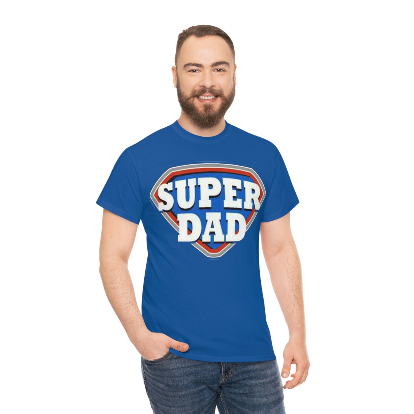 Super Dad Unisex Heavy Cotton Tee