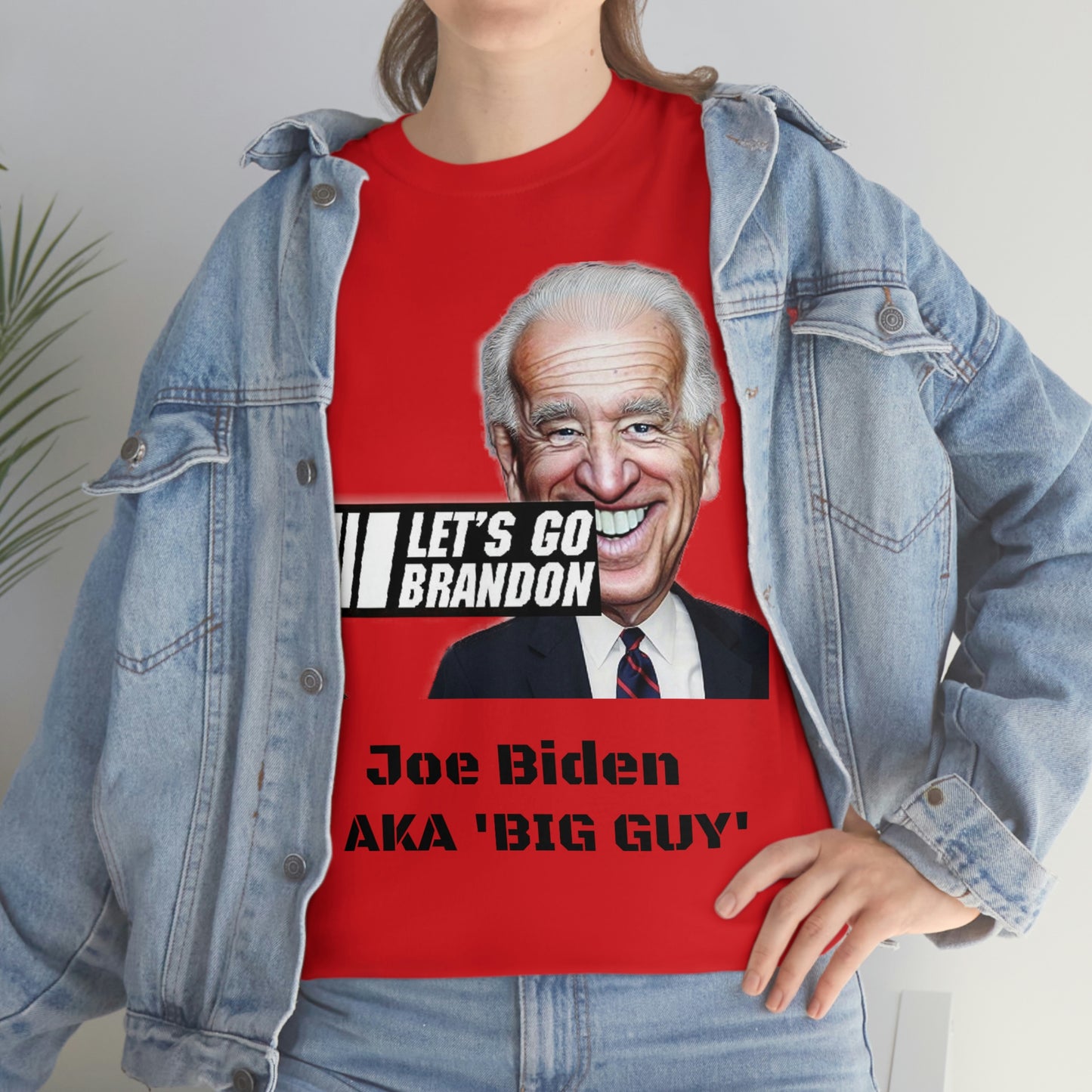 Joe Biden The Big Guy Unisex Heavy Cotton Tee