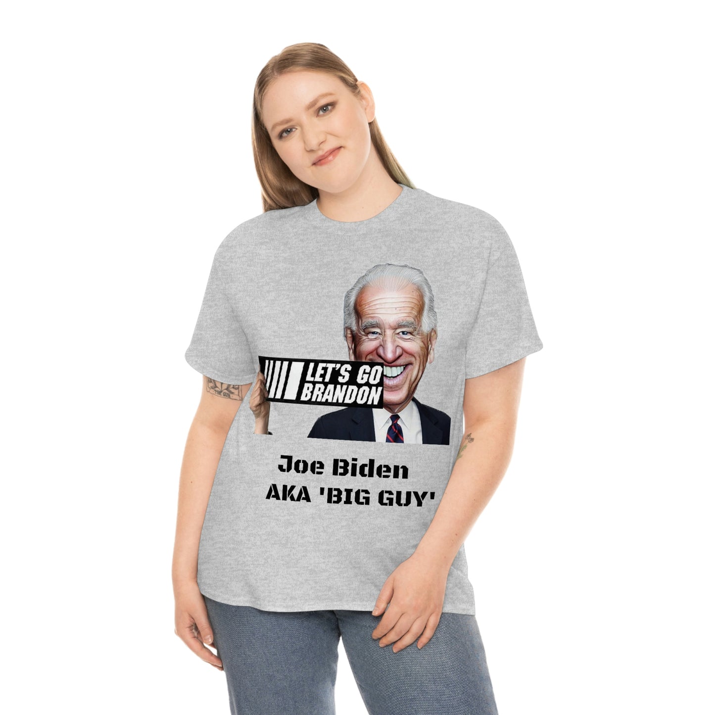 Joe Biden The Big Guy Unisex Heavy Cotton Tee