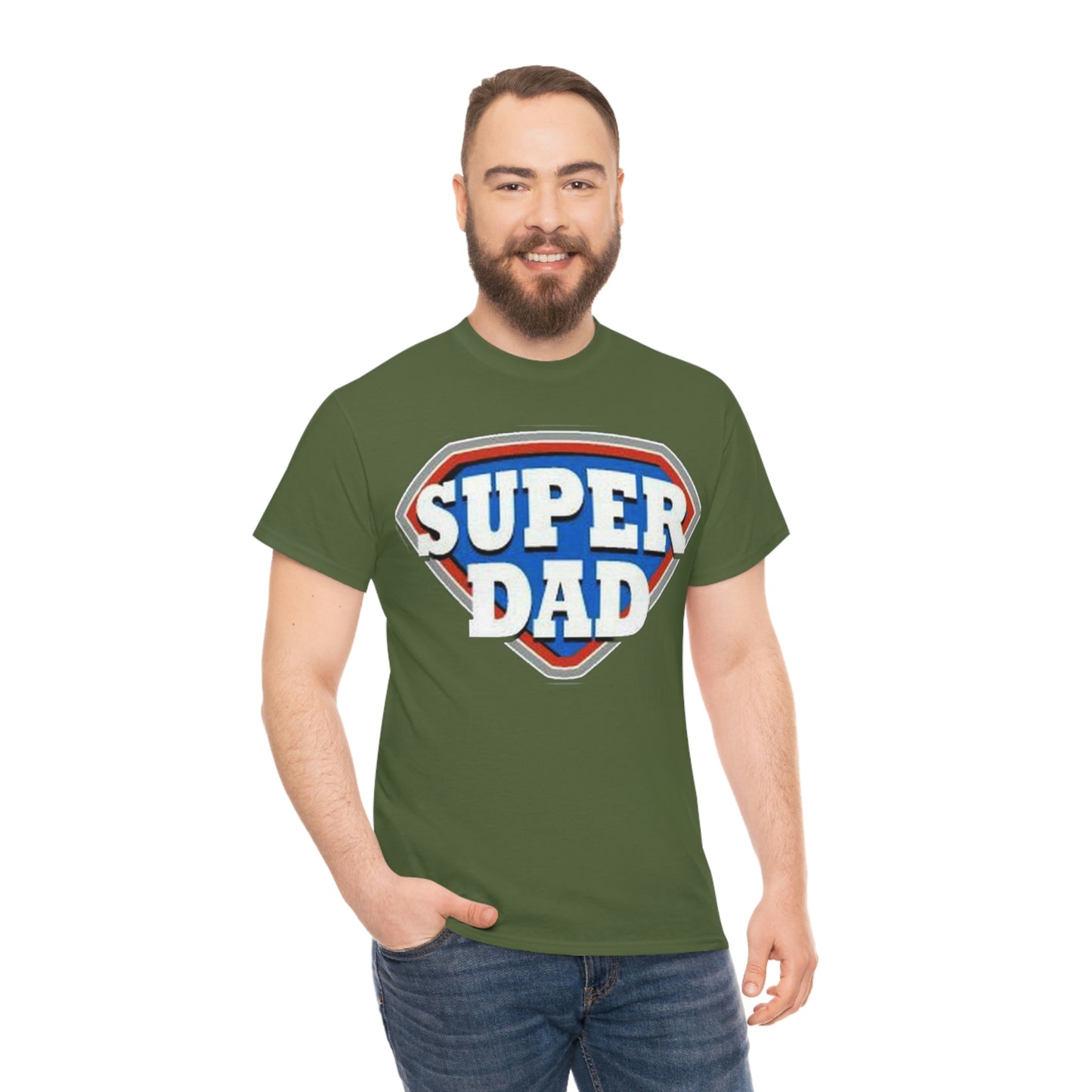 Super Dad Unisex Heavy Cotton Tee