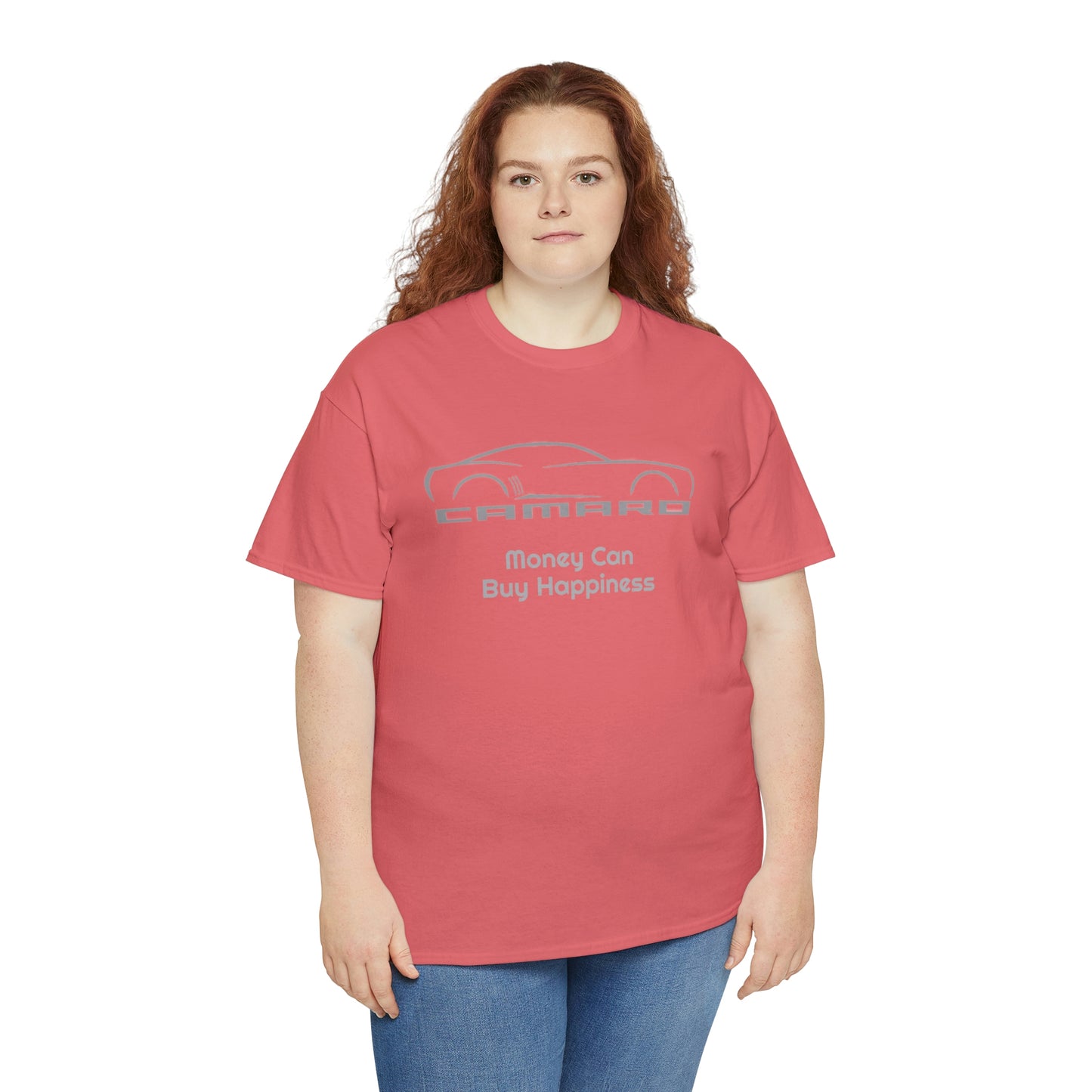 Camaro Money Can Buy Happiness Unisex Heavy Cotton Tee