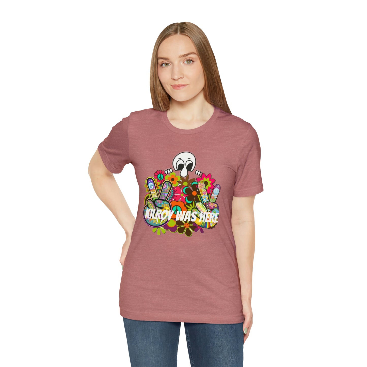Kilroy Was Here Unisex Jersey Short Sleeve Tee Shirt